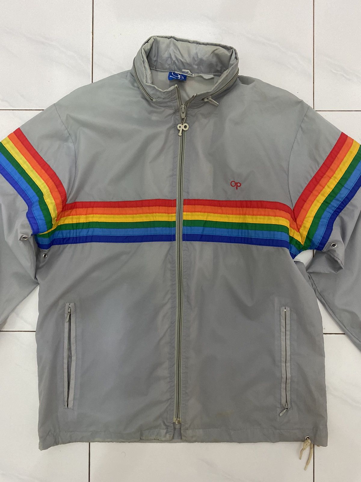 Ocean Pacific × Vintage 90’s Ocean Pacific Retro Zipper Jacket Size US S / EU 44-46 / 1 - 5 Thumbnail