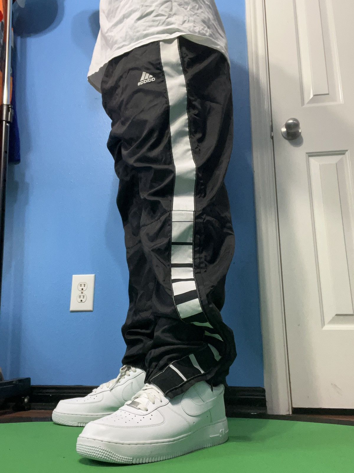 Adidas × Vintage Vintage Adidas Track Pants - XL Size US 38 / EU 54 - 7 Thumbnail
