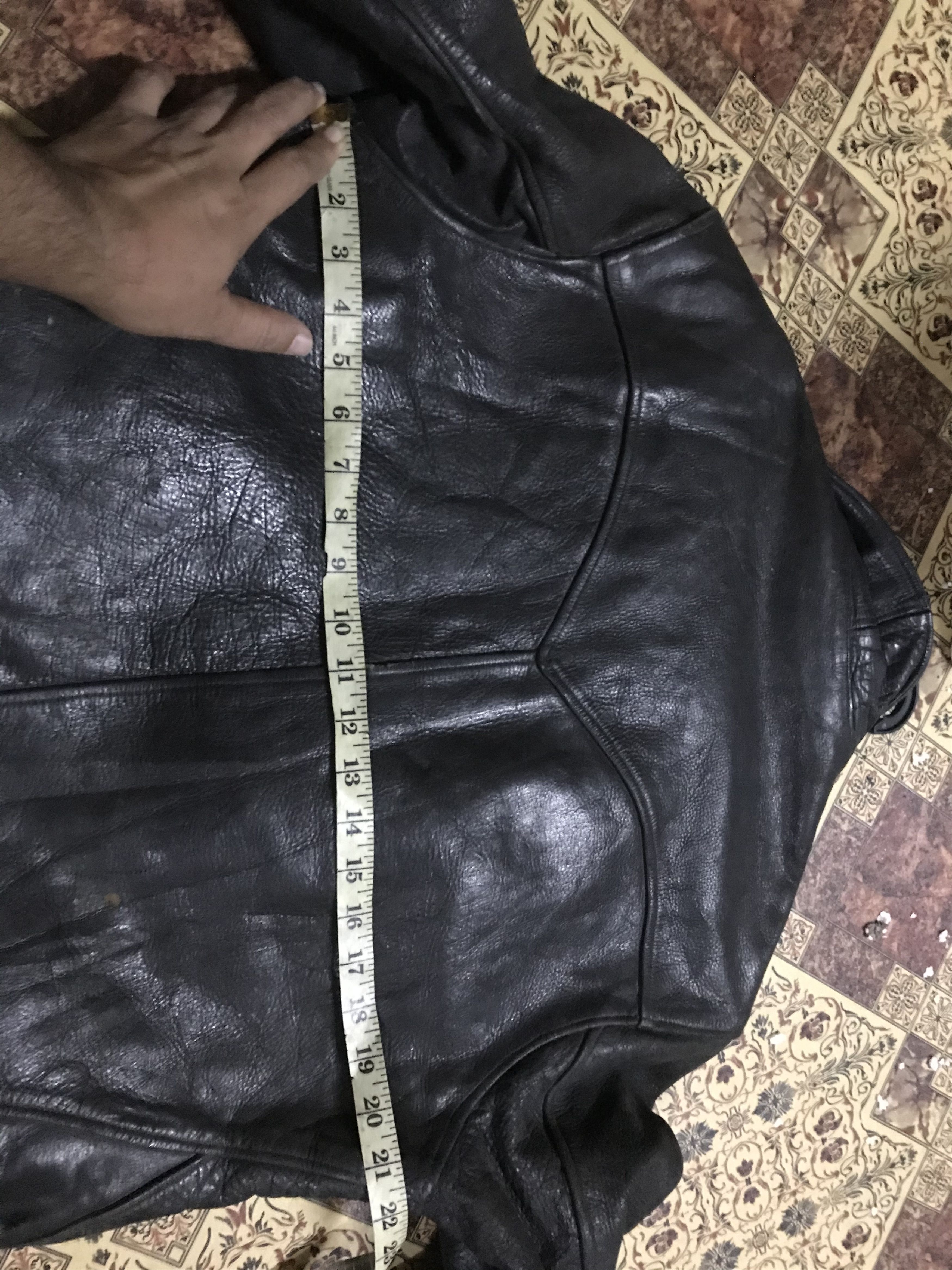 Leather Jacket × Vintage Vintage 30's Steer Hide Ralph Pugh Leather Jacket × Vintage Vintage 30's Steer Hide Ralph Pugh