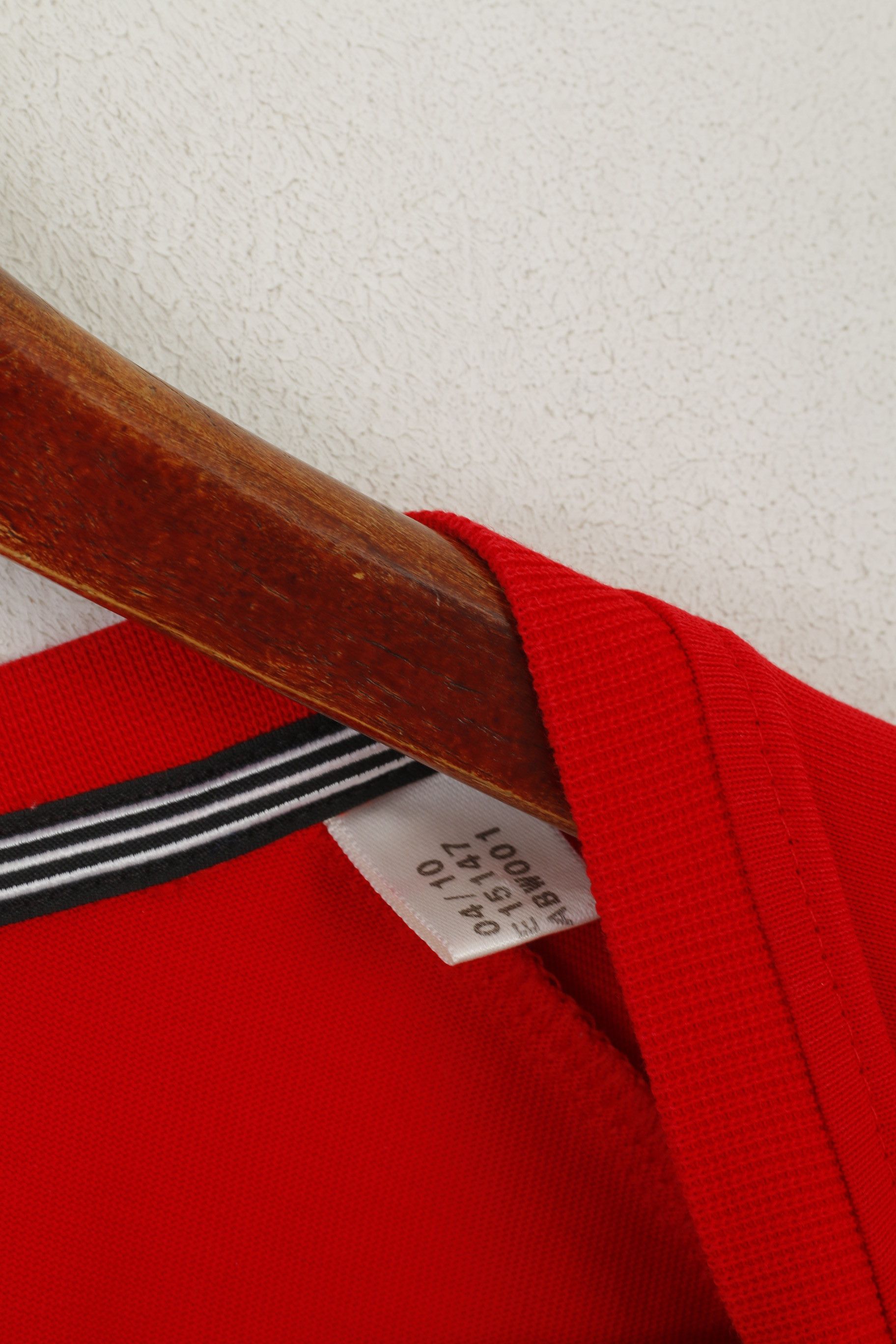Adidas × Vintage Adidas Men XL T-Shirt Red Cotton Vintage Sport 8501 Size US XL / EU 56 / 4 - 4 Thumbnail