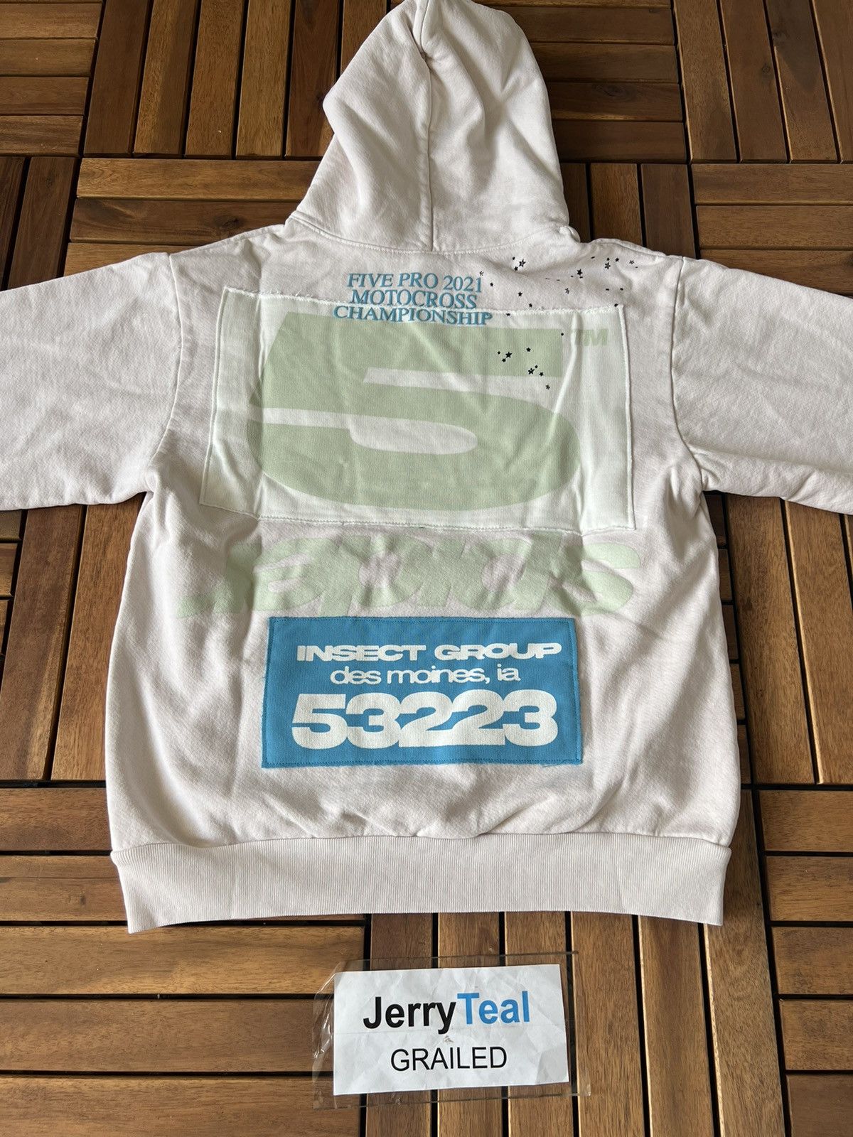 Sp5der Spider Worldwide Adult Sweatshirt / Hoodie White