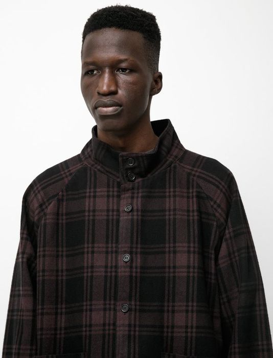 Paa Overdyed Funnel Shirt Jacket Grailed