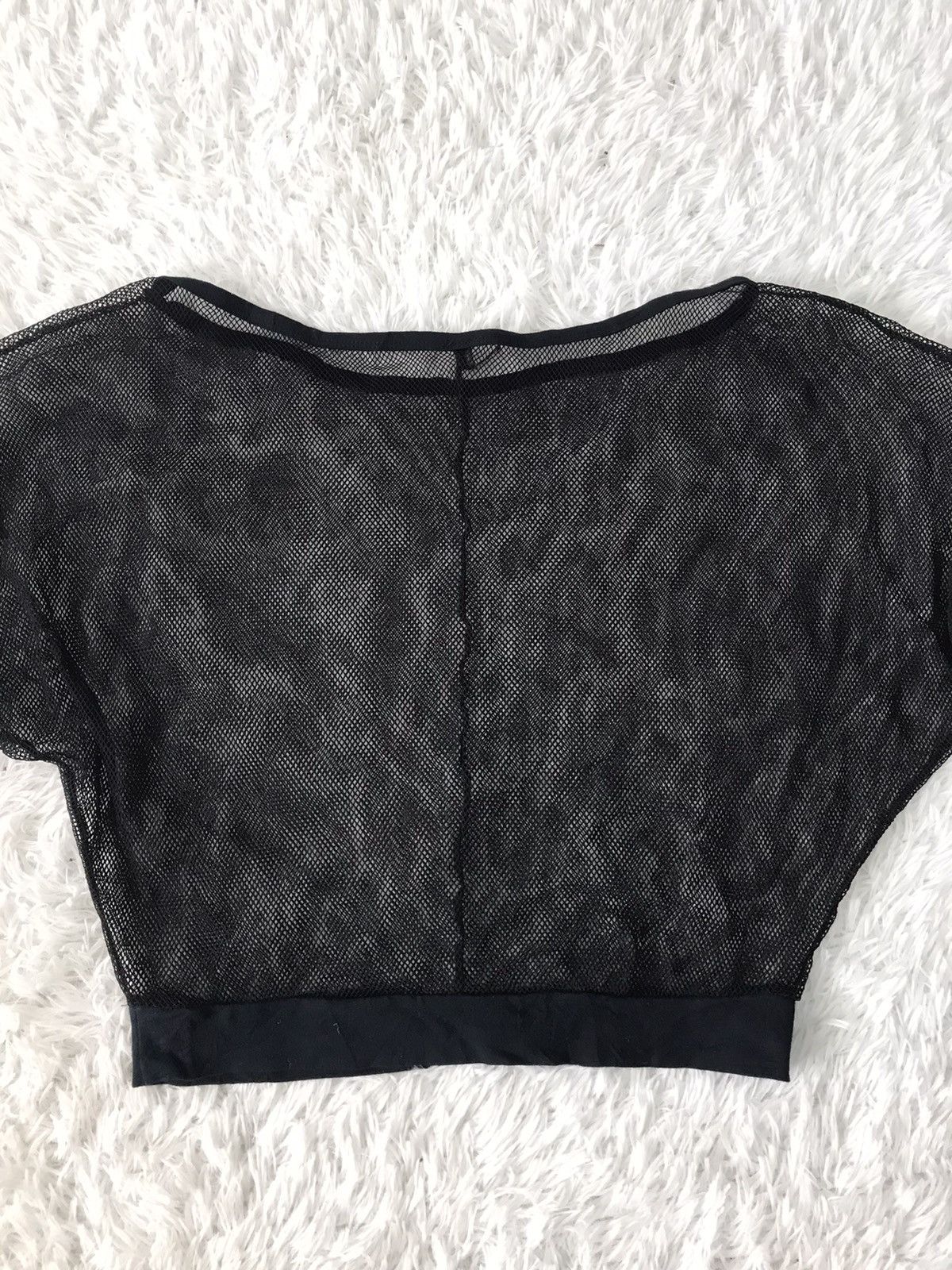 Japanese Brand 💥Netting Printed Long Sleeve Wide Neck Top Size S / US 4 / IT 40 - 10 Thumbnail