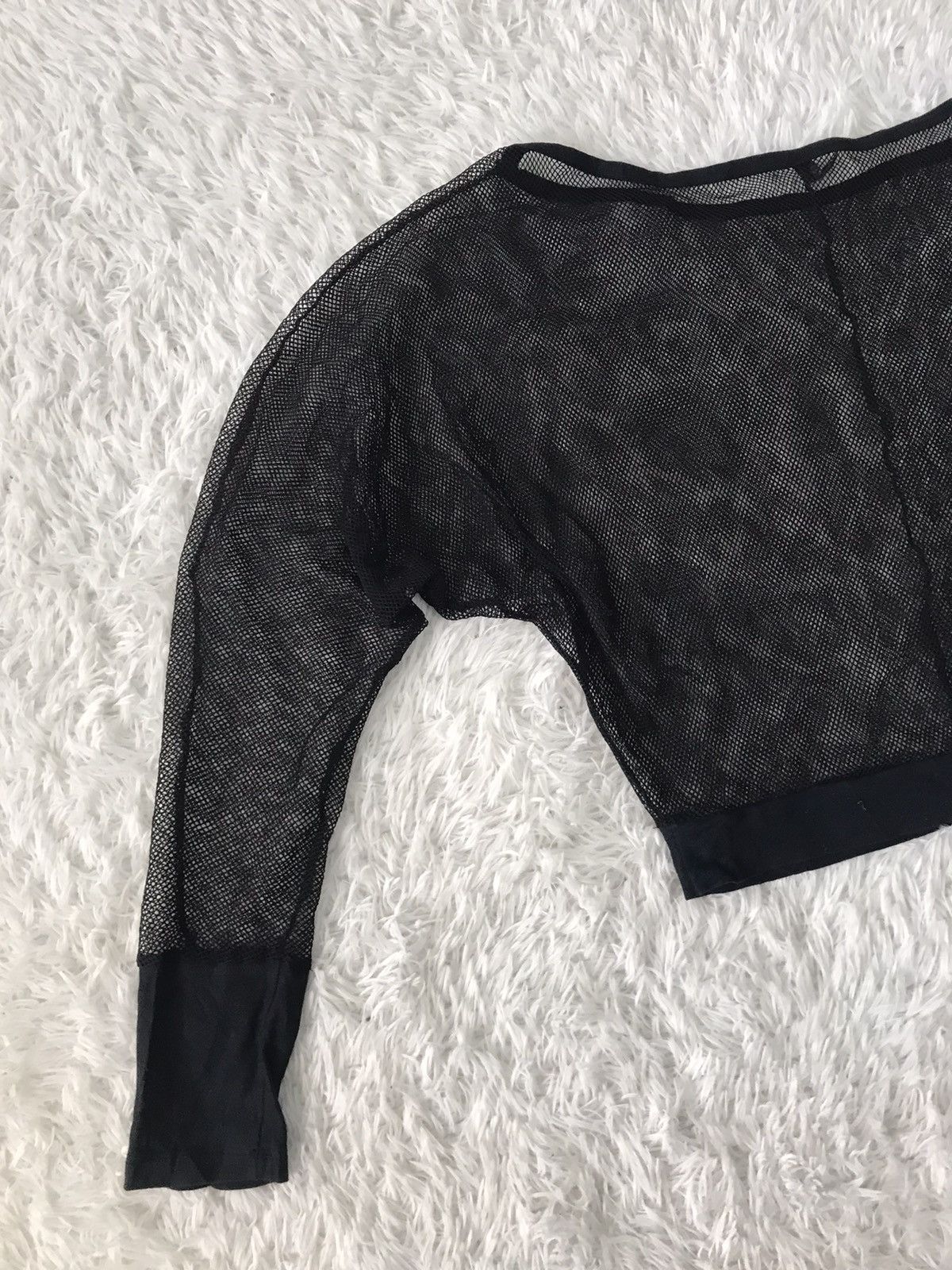 Japanese Brand 💥Netting Printed Long Sleeve Wide Neck Top Size S / US 4 / IT 40 - 8 Thumbnail