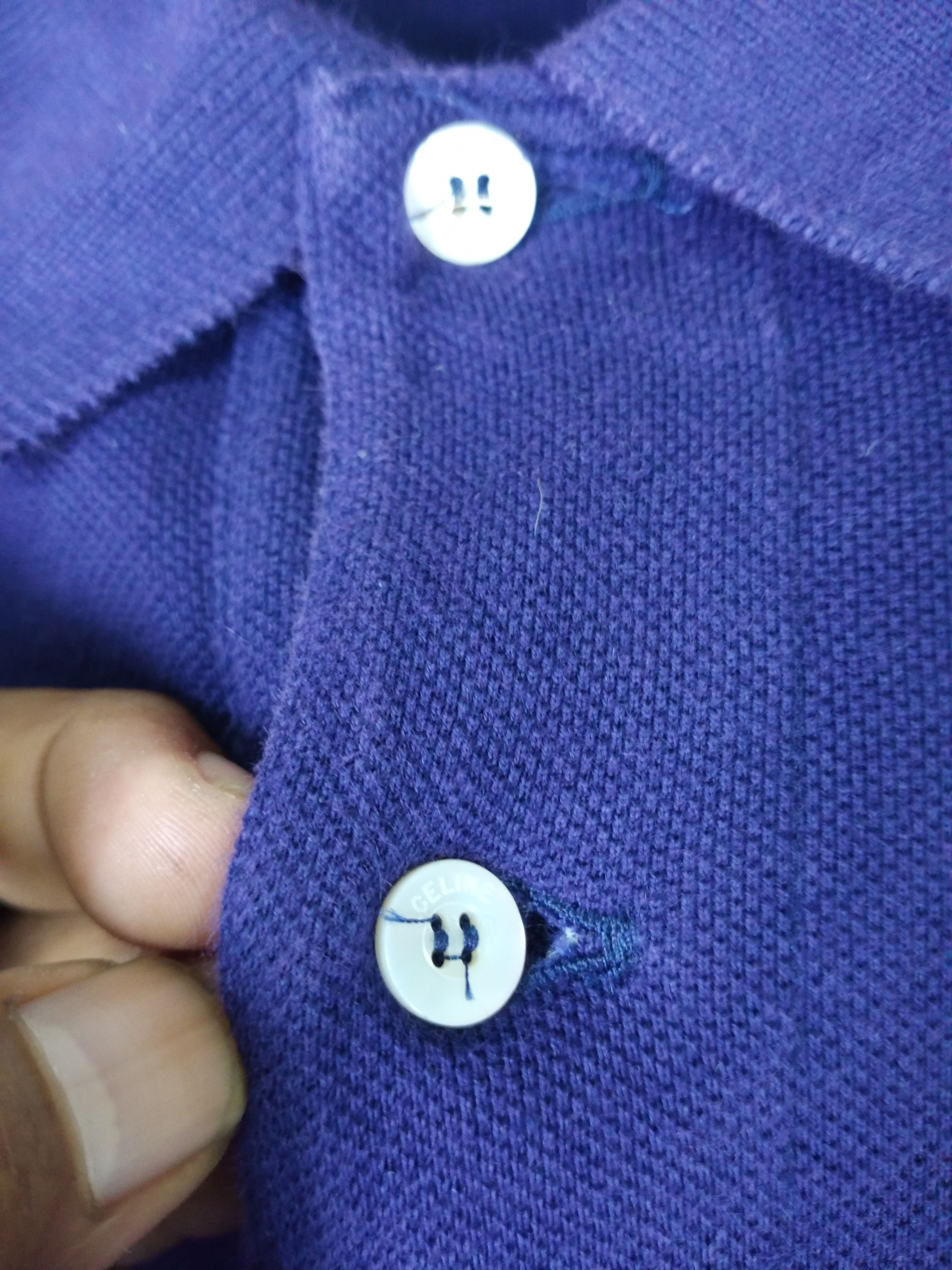 Celine VINTAGE CELINE PARIS POLO SHIRT Size US M / EU 48-50 / 2 - 3 Thumbnail