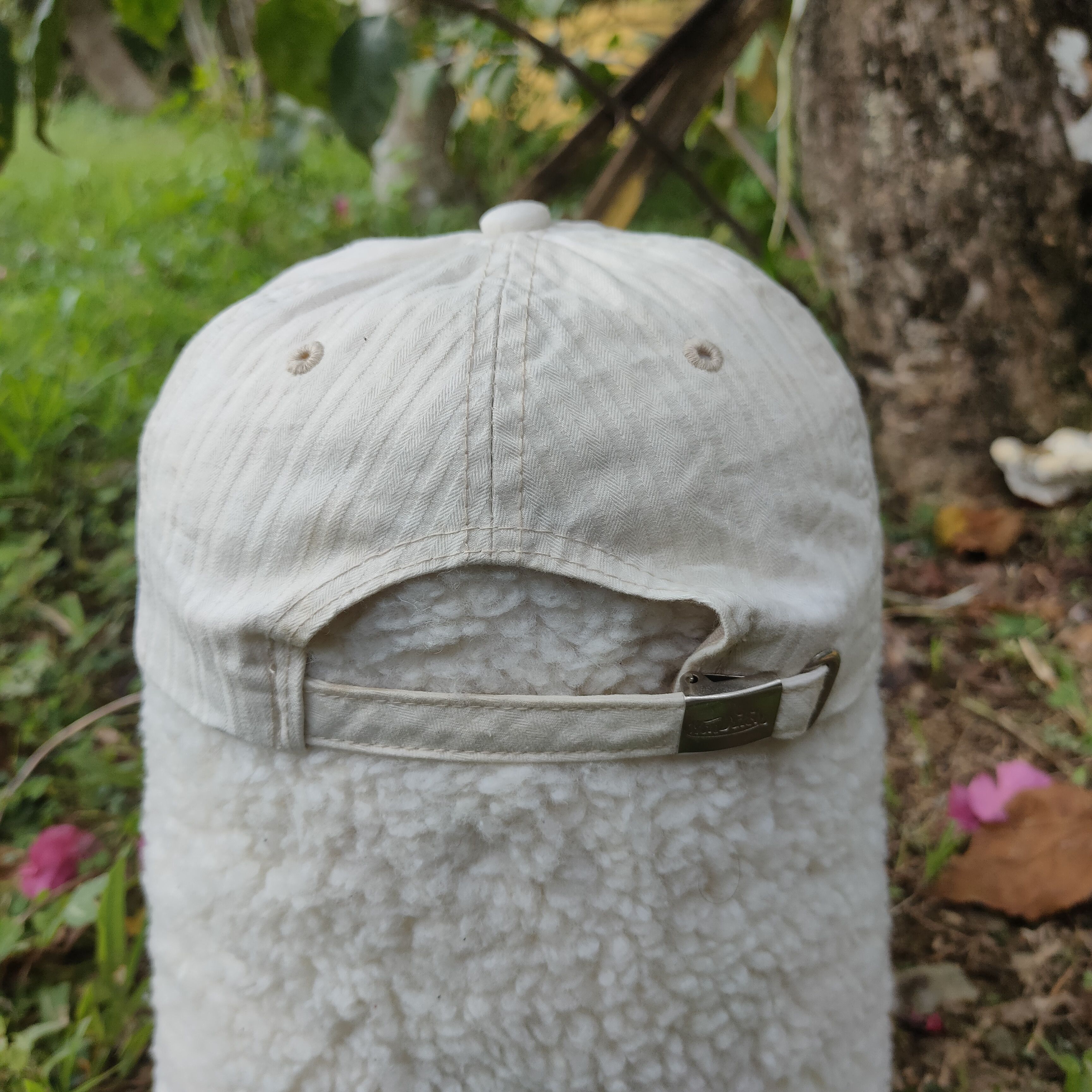 Vintage Vintage VON DUTCH Patches Embroidery Cap Cream Distressed Size ONE SIZE - 5 Thumbnail