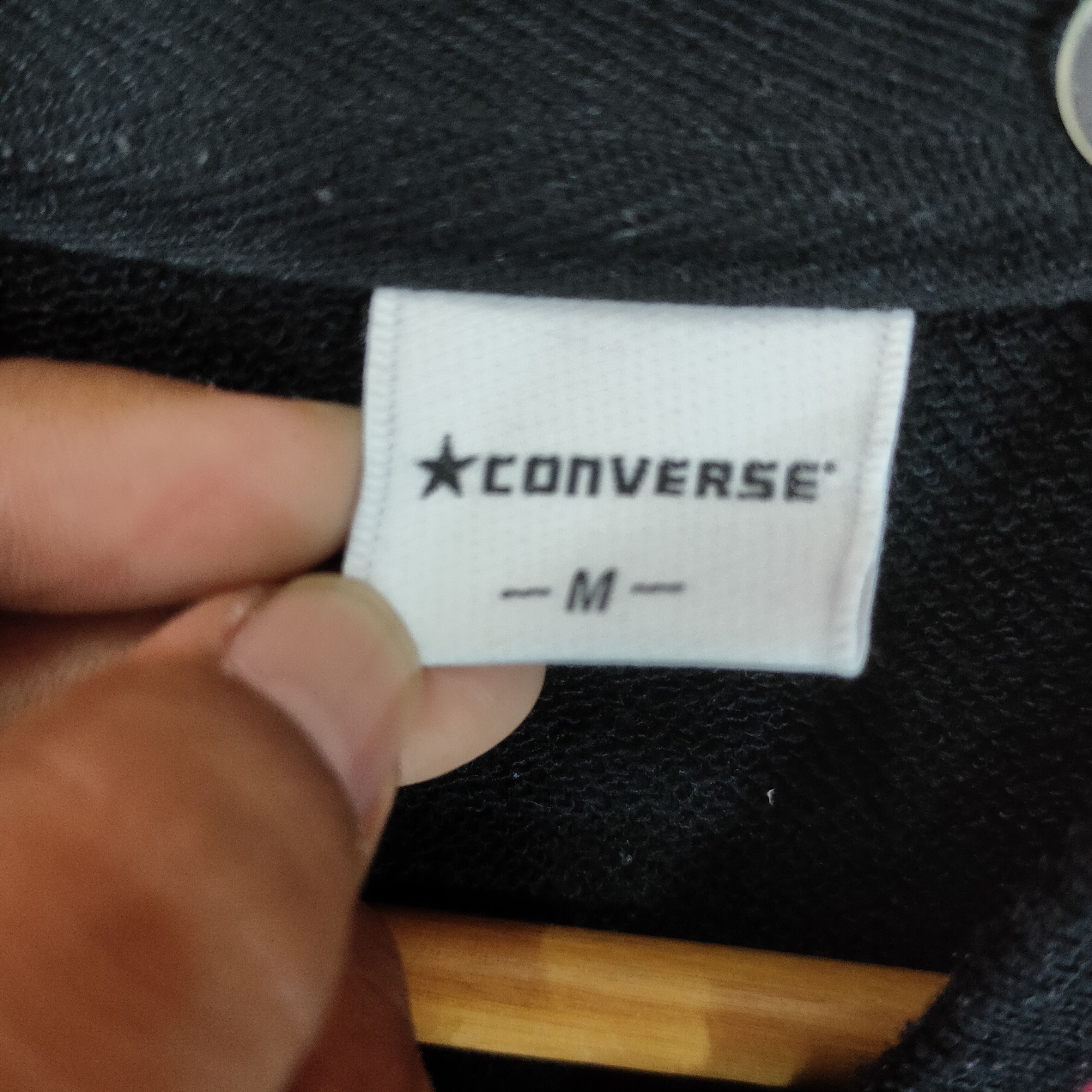Converse Vintage CONVERSE Embroidery Logo Full Button M Size Varsity Size US M / EU 48-50 / 2 - 4 Thumbnail