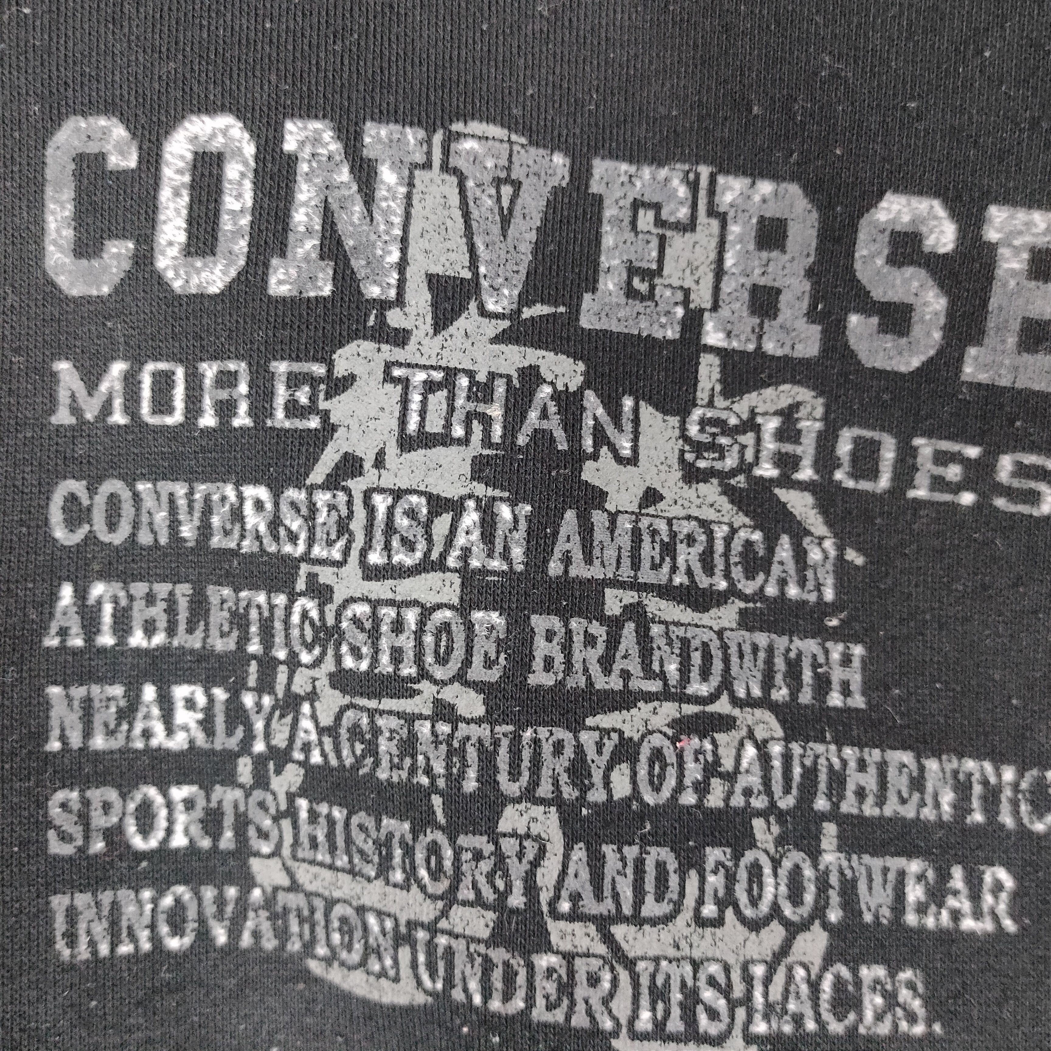 Converse Vintage CONVERSE Embroidery Logo Full Button M Size Varsity Size US M / EU 48-50 / 2 - 2 Thumbnail