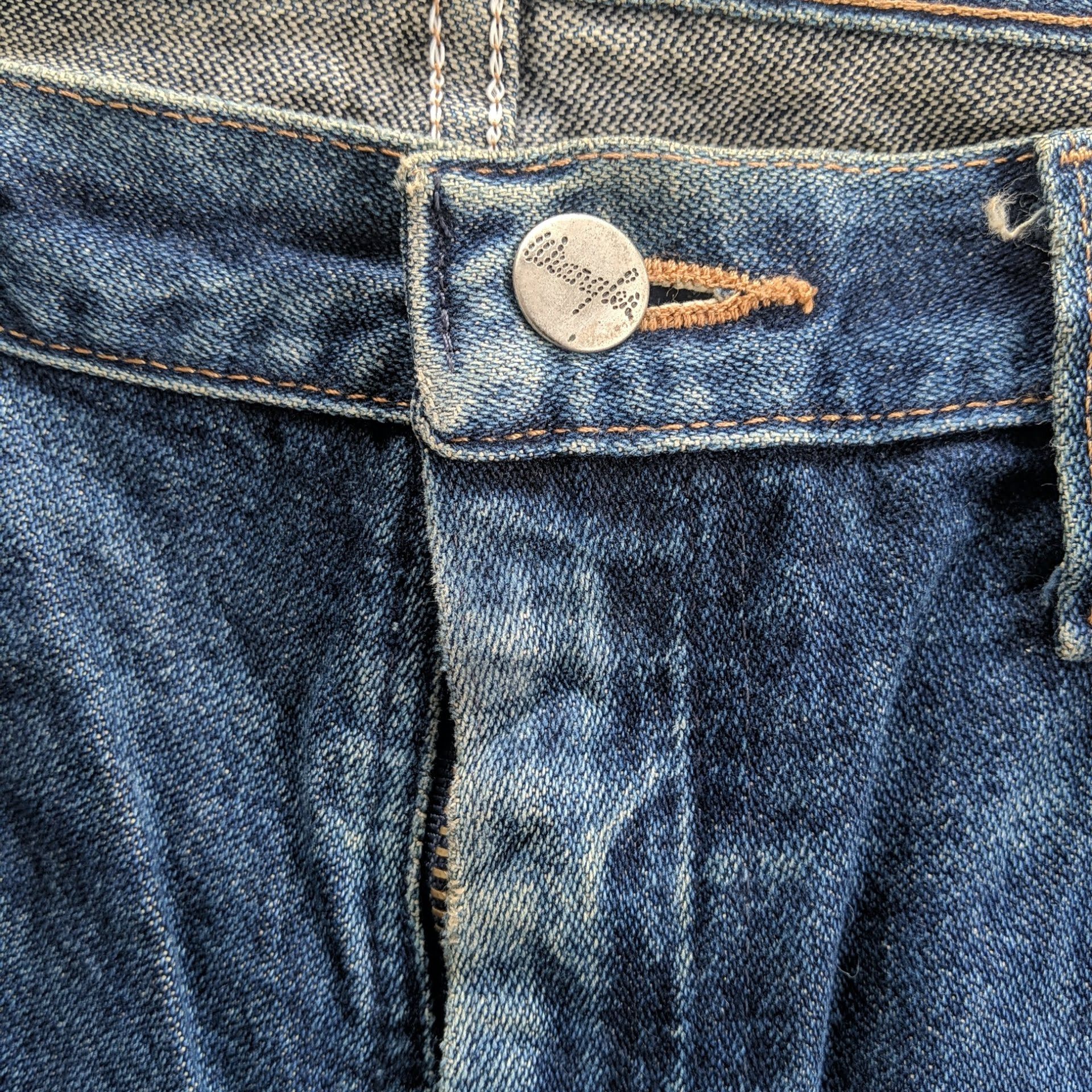 Japanese Brand Vtg Wrangler Japanese W33 Distressed Trousers Denim Jeans Size US 33 - 6 Thumbnail