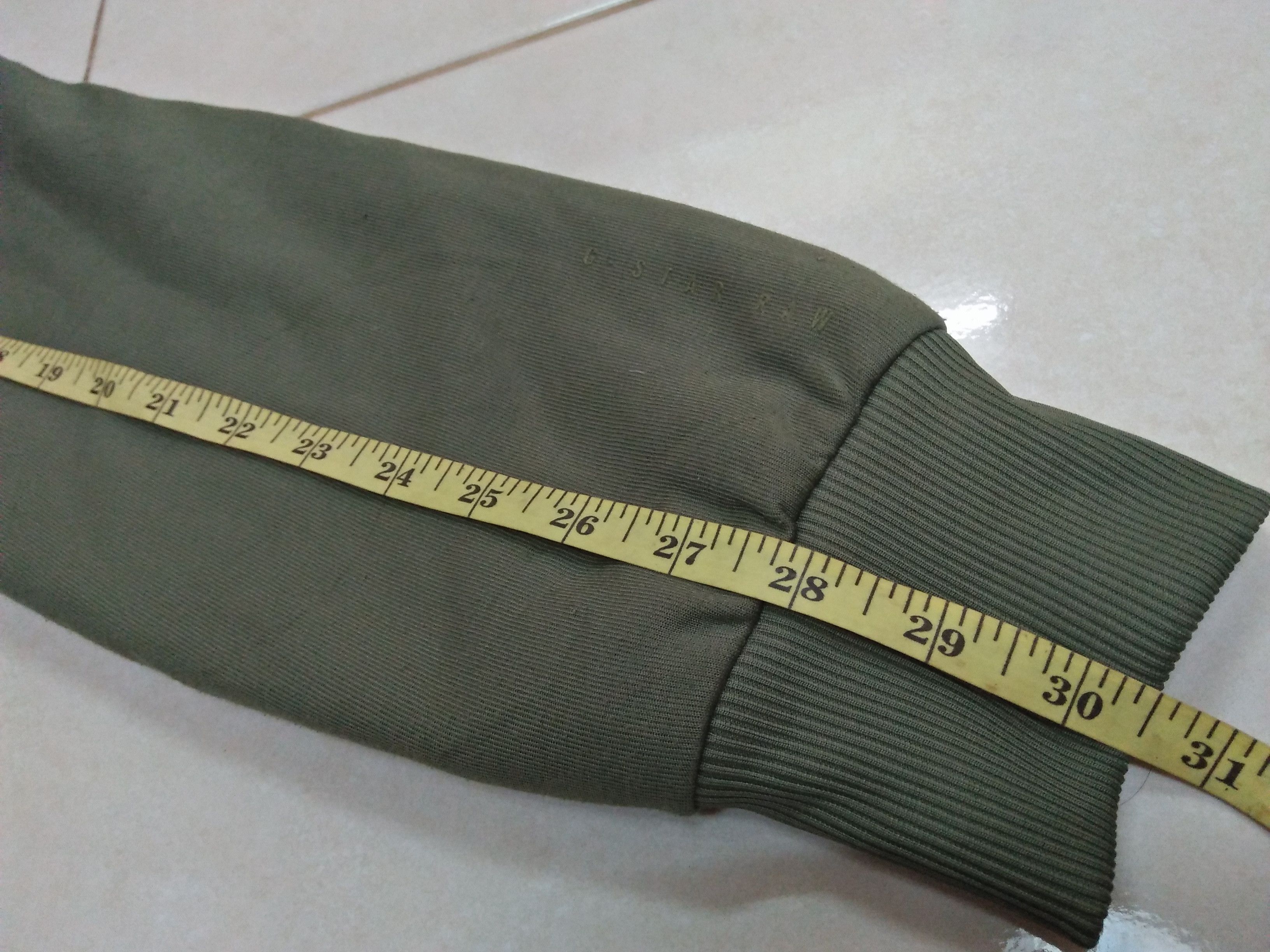 G-Star G-STAR RAW Embroidered Military Green Sherpa Jacket. Size US M / EU 48-50 / 2 - 11 Thumbnail