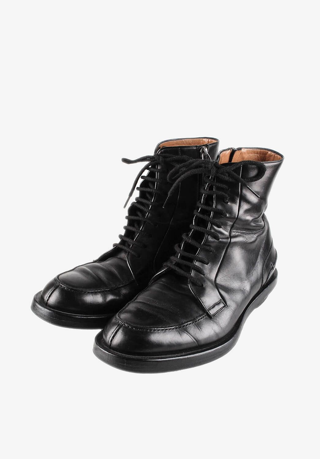 image of Vintage Gucci Combat Bootss in Black, Men's (Size 8)