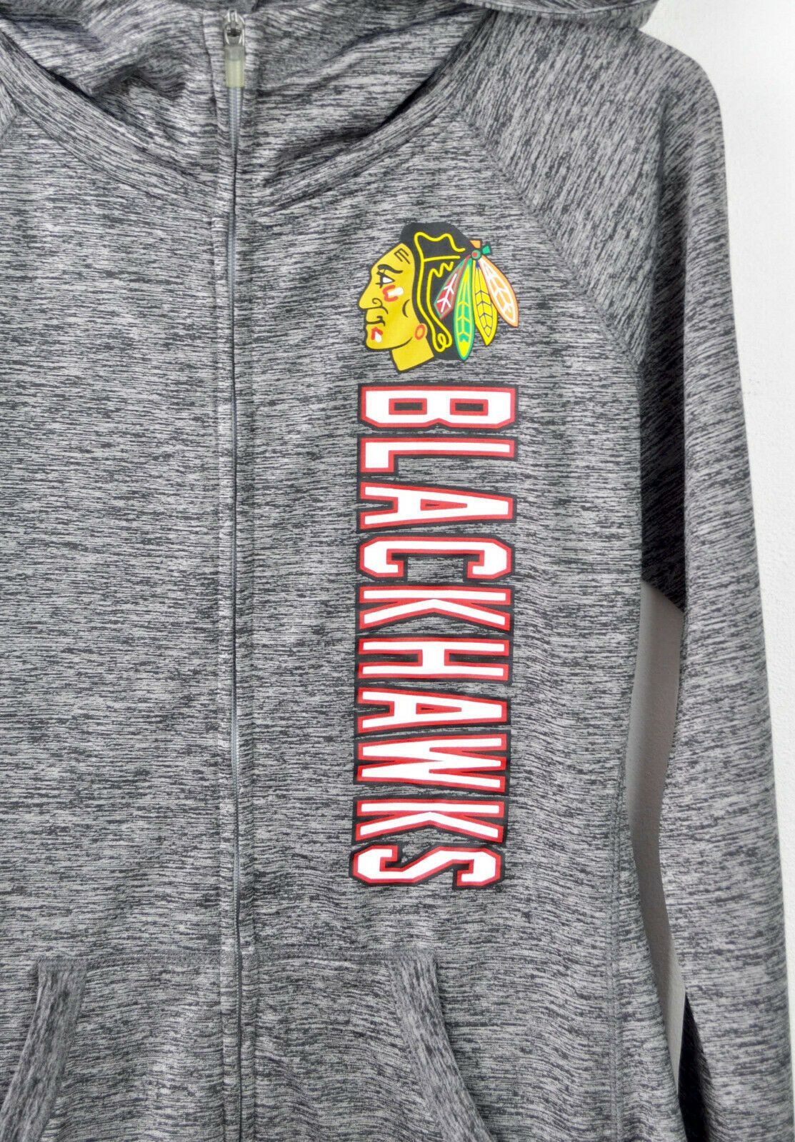 NHL CHICAGO BLACKHAWKS 4Her Women S Jumper Sweatshirt Hoodie Size S / US 4 / IT 40 - 2 Thumbnail