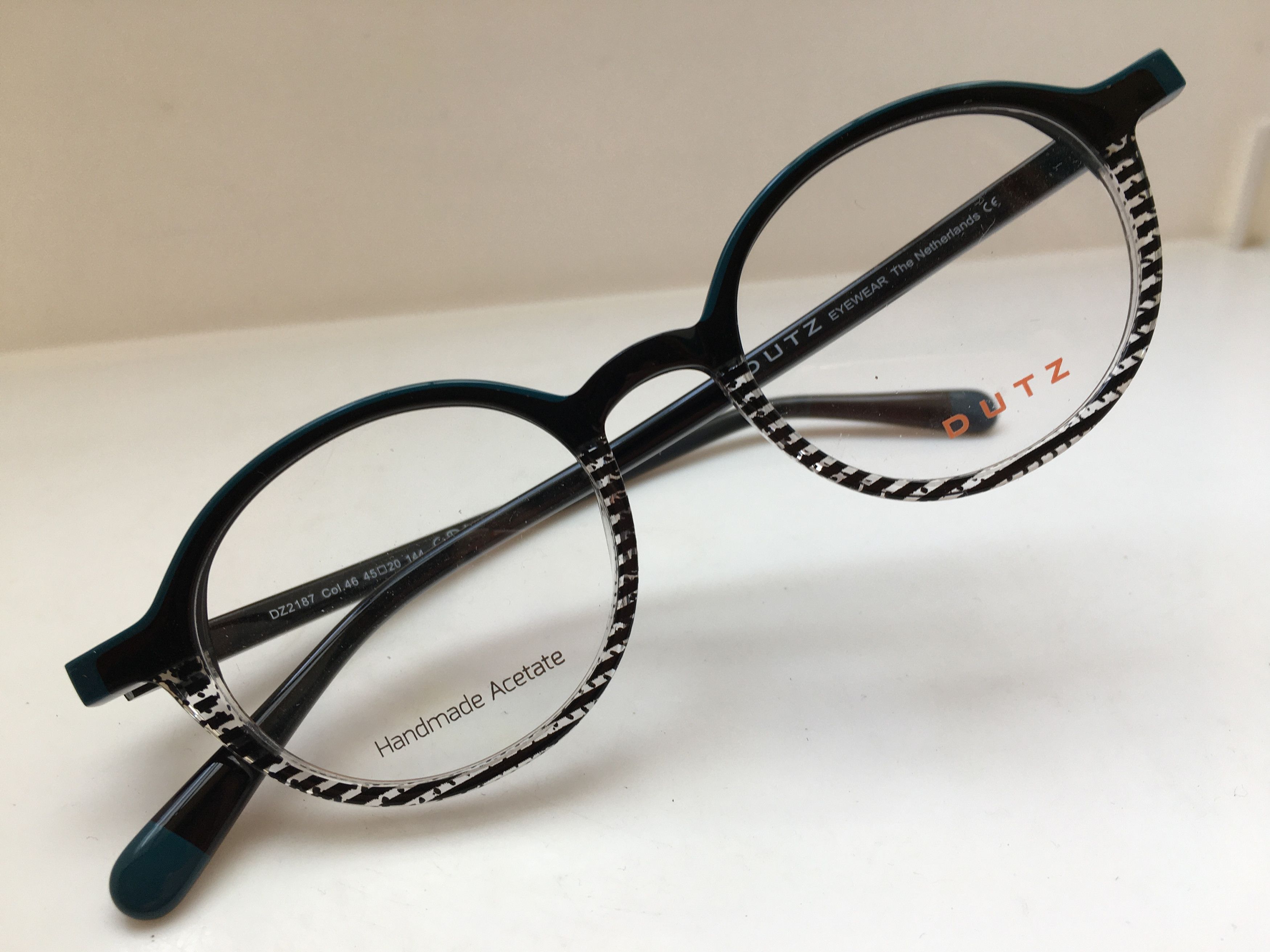 Vintage Dutz Eyewear DZ2187 Ivy League Eyeglasses The Netherlands Size ONE SIZE - 5 Thumbnail