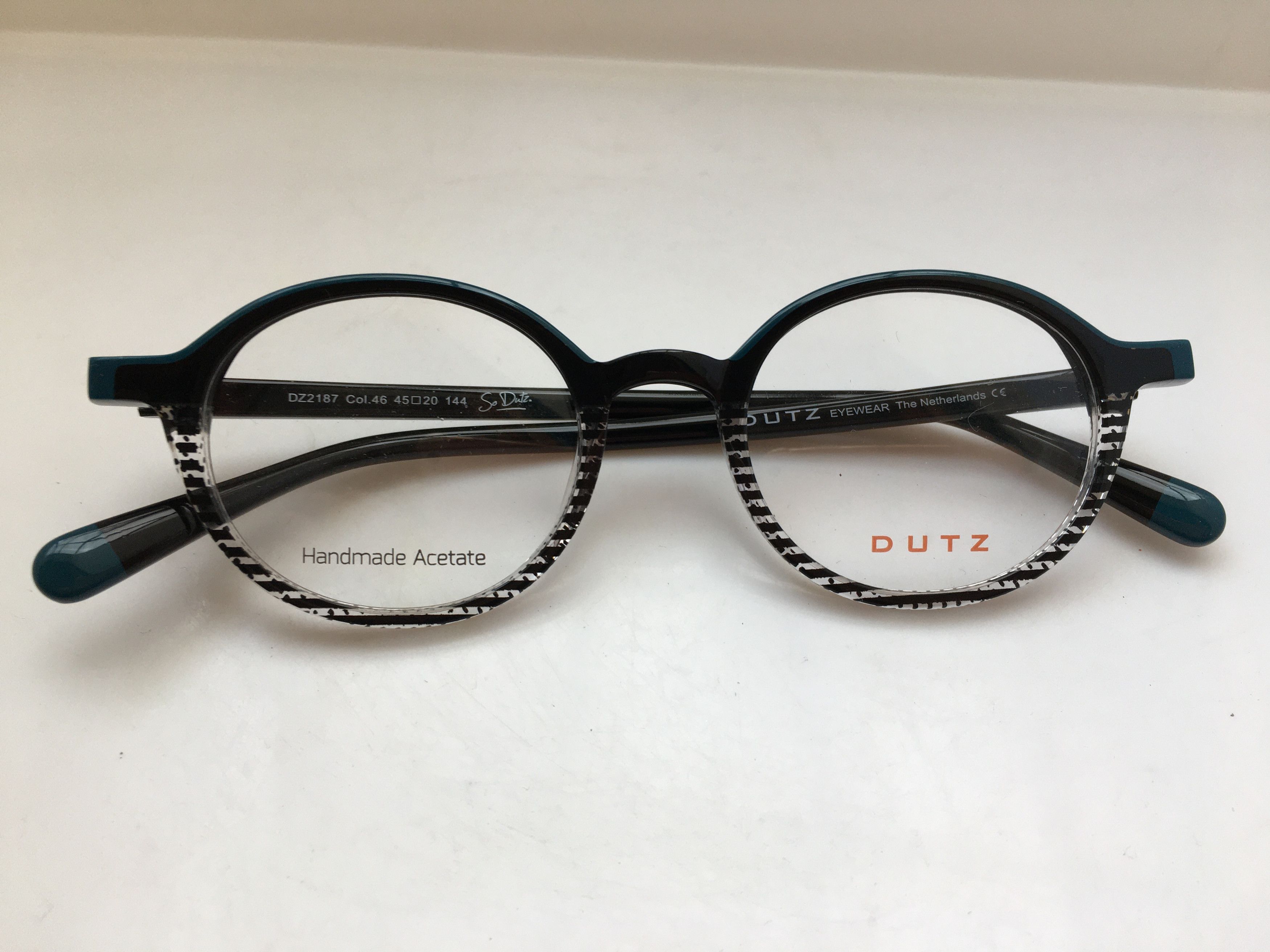 Vintage Dutz Eyewear DZ2187 Ivy League Eyeglasses The Netherlands Size ONE SIZE - 6 Thumbnail