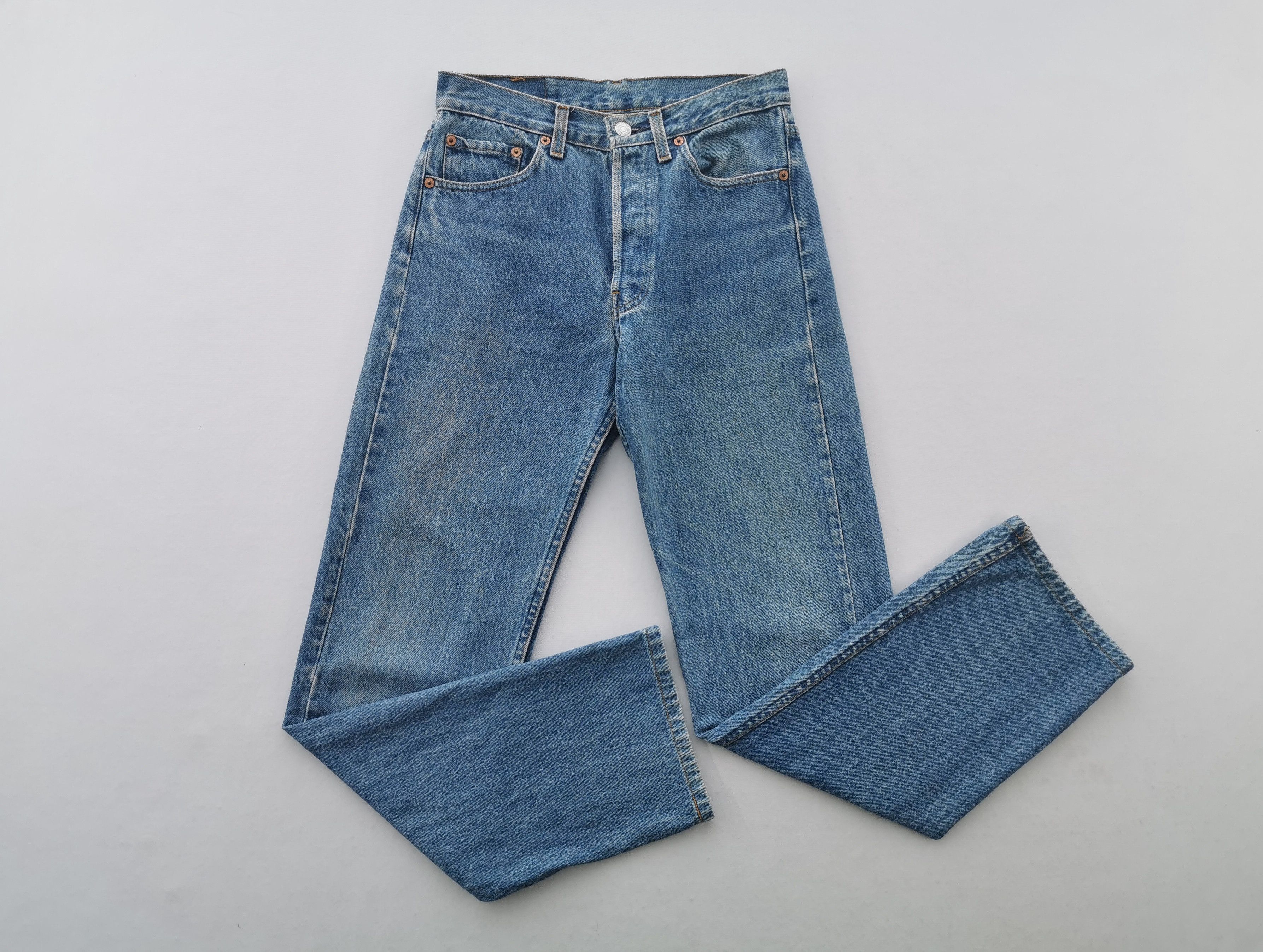 Levi's Levis Lot 501 Denim Pants Made In USA Size 28/28x26 Size US 28 / EU 44 - 4 Thumbnail
