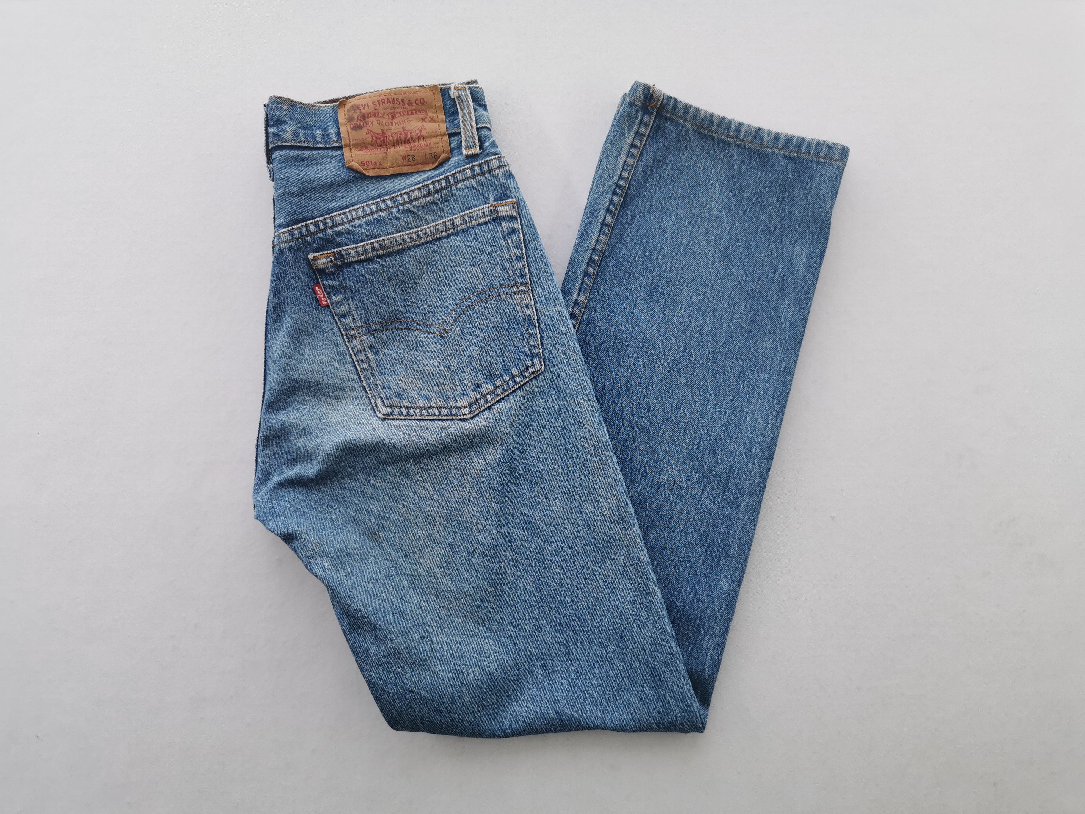 Levi's Levis Lot 501 Denim Pants Made In USA Size 28/28x26 Size US 28 / EU 44 - 5 Thumbnail