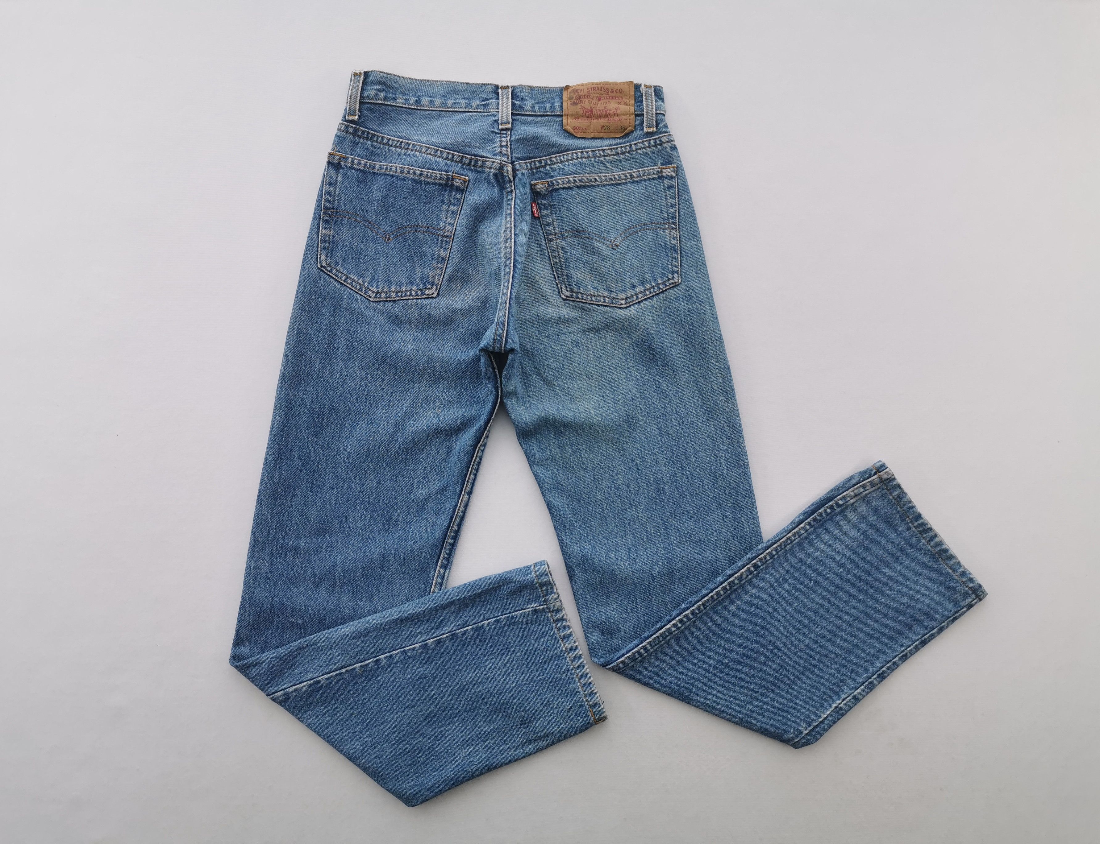 Levi's Levis Lot 501 Denim Pants Made In USA Size 28/28x26 Size US 28 / EU 44 - 2 Thumbnail