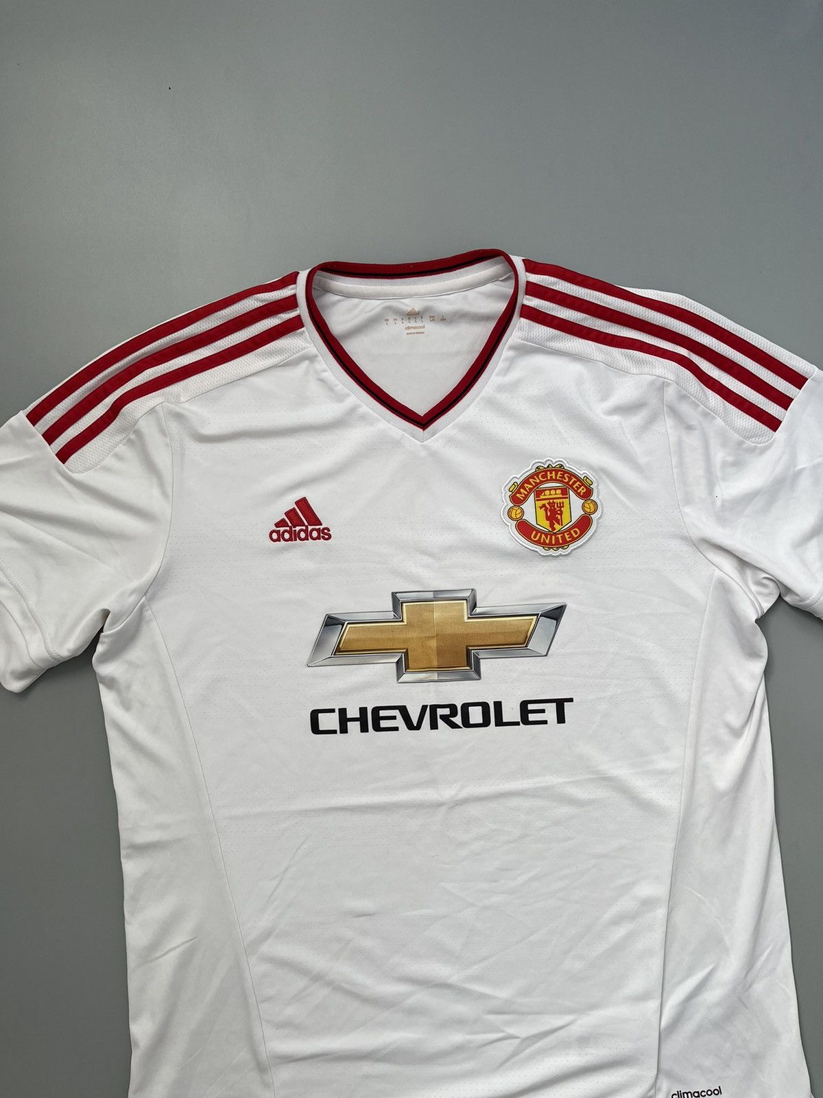 Adidas Adult Adidas Manchester United Jersey 2015\16 Size US L / EU 52-54 / 3 - 3 Thumbnail