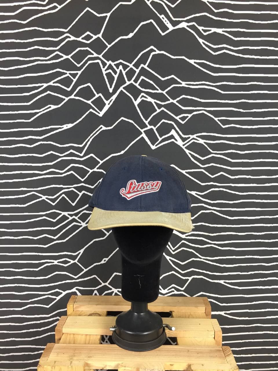 Stussy Vtg 90s 00s Distressed Stussy Logo Full Cap Size ONE SIZE - 1 Thumbnail