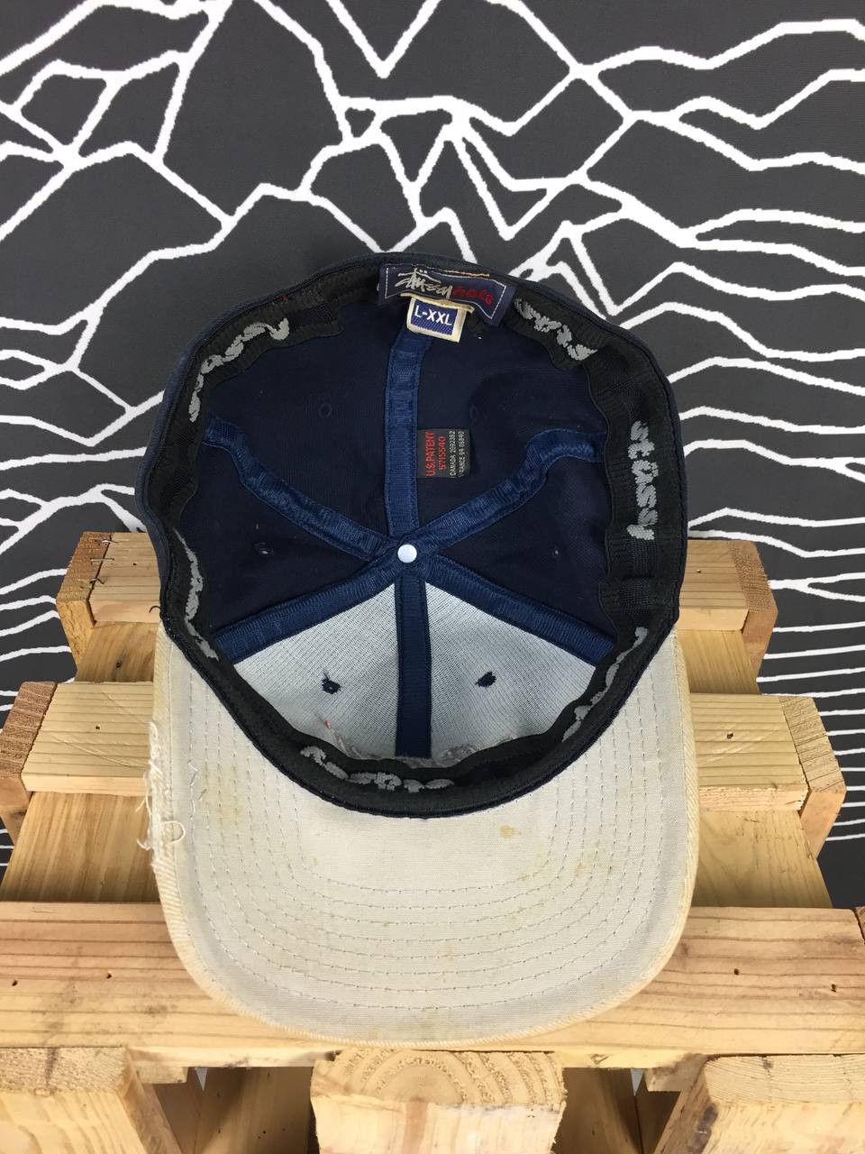 Stussy Vtg 90s 00s Distressed Stussy Logo Full Cap Size ONE SIZE - 10 Thumbnail