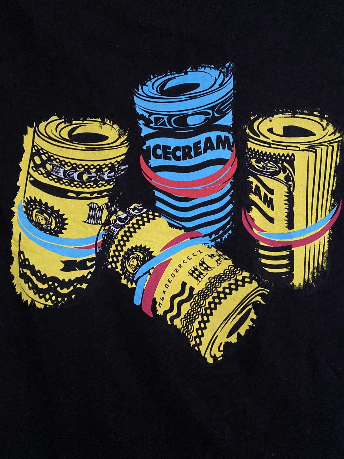 Billionaire Boys Club × Icecream × Japanese Brand Japanese Billionaire Boy Club Ice Cream Money Roll t shirt Size US M / EU 48-50 / 2 - 2 Thumbnail
