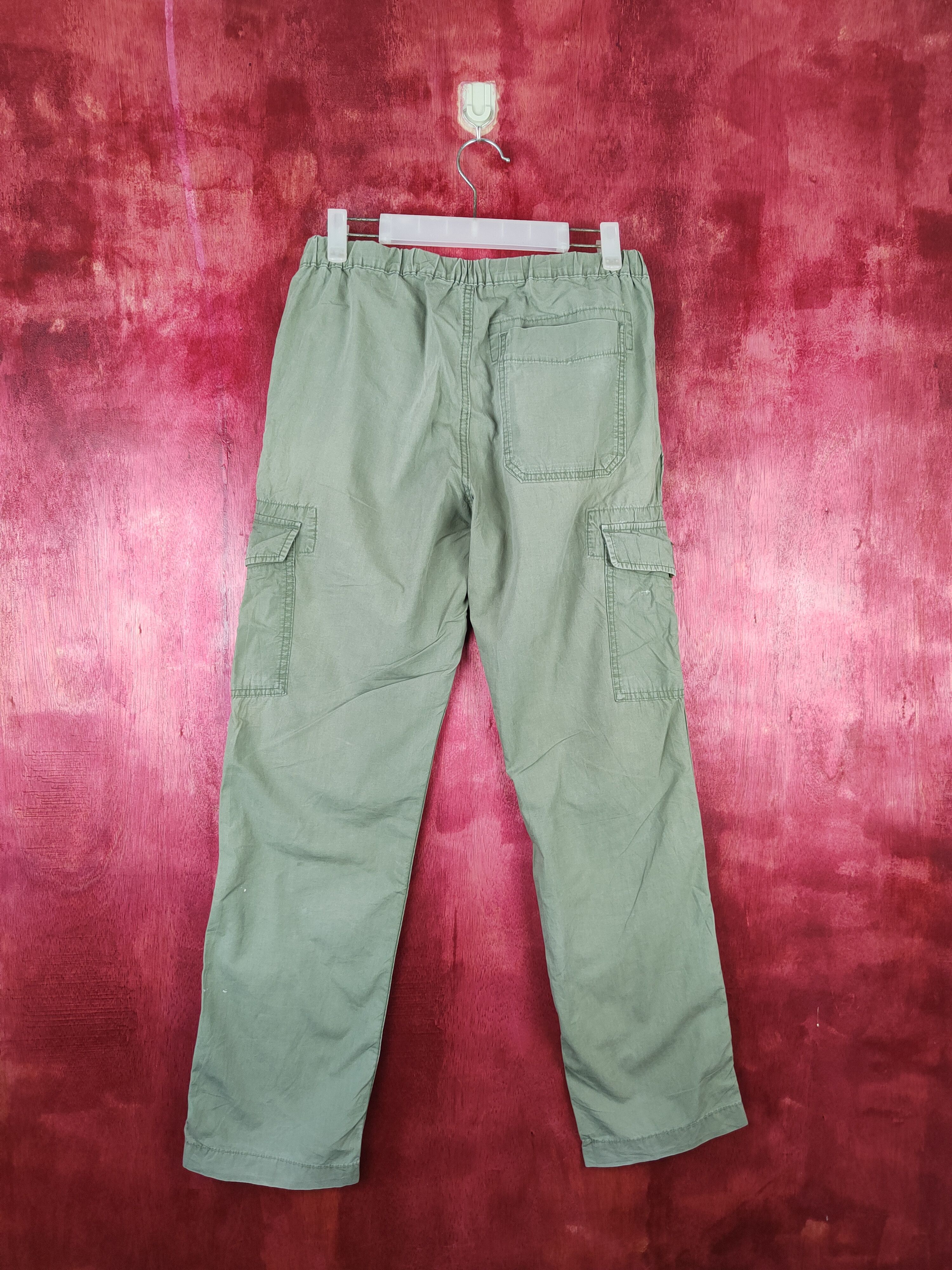 Japanese Brand × Uniqlo Uniqlo Army Green Multi Pocket Tactical Cargo Pants #5941 Size US 28 / EU 44 - 8 Thumbnail