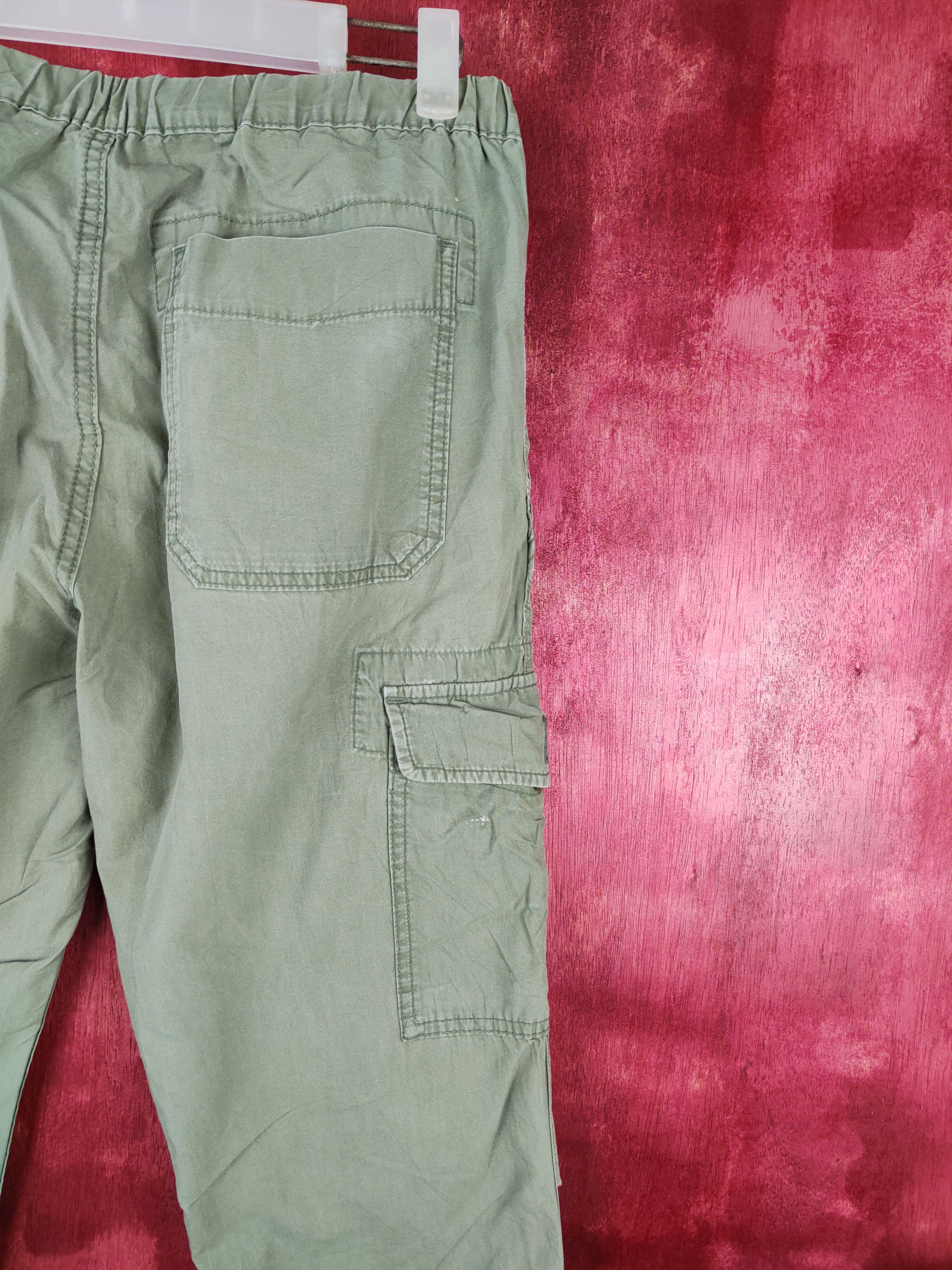Japanese Brand × Uniqlo Uniqlo Army Green Multi Pocket Tactical Cargo Pants #5941 Size US 28 / EU 44 - 11 Thumbnail