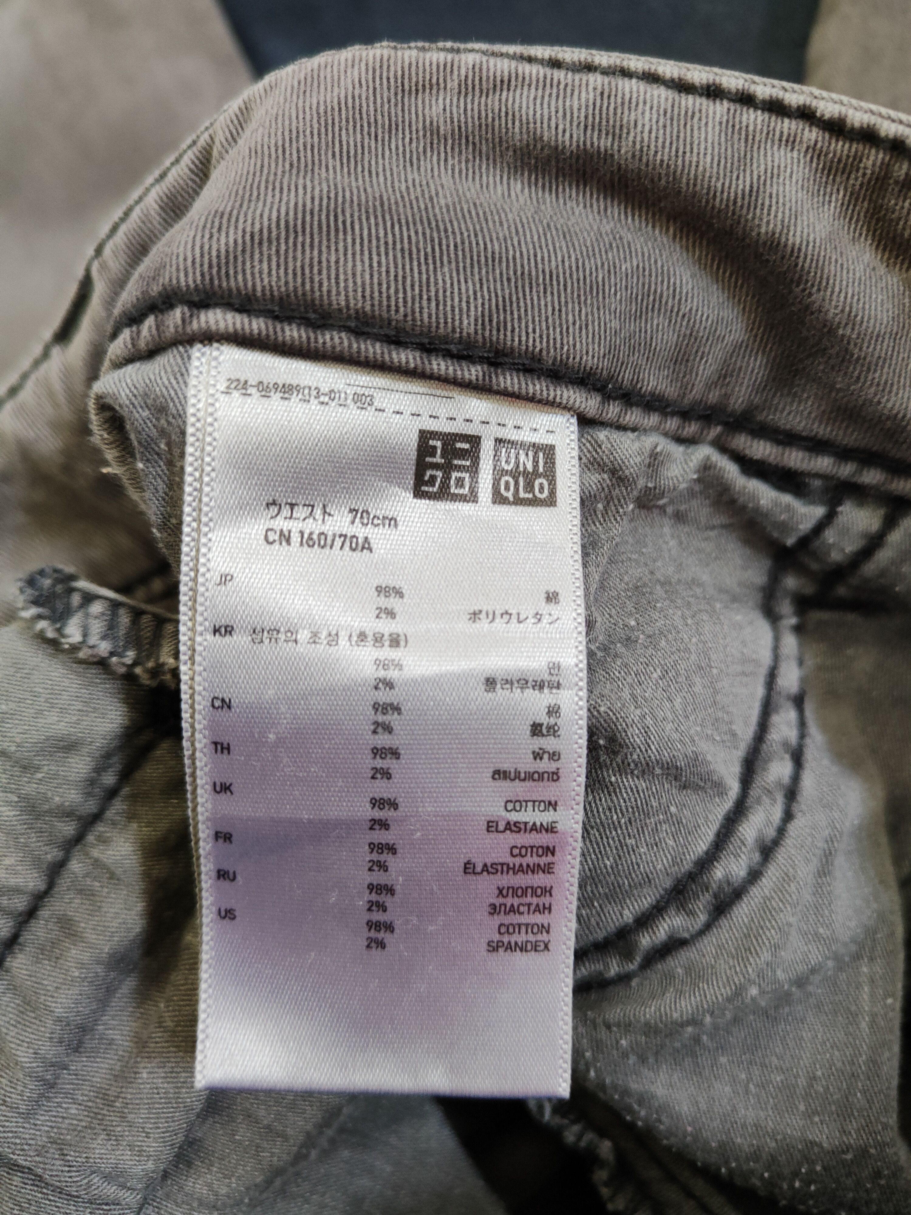 Japanese Brand × Vintage Uniqlo Grey Slimfit Multi Pocket Tactical Cargo Pants #5942 Size US 28 / EU 44 - 14 Thumbnail