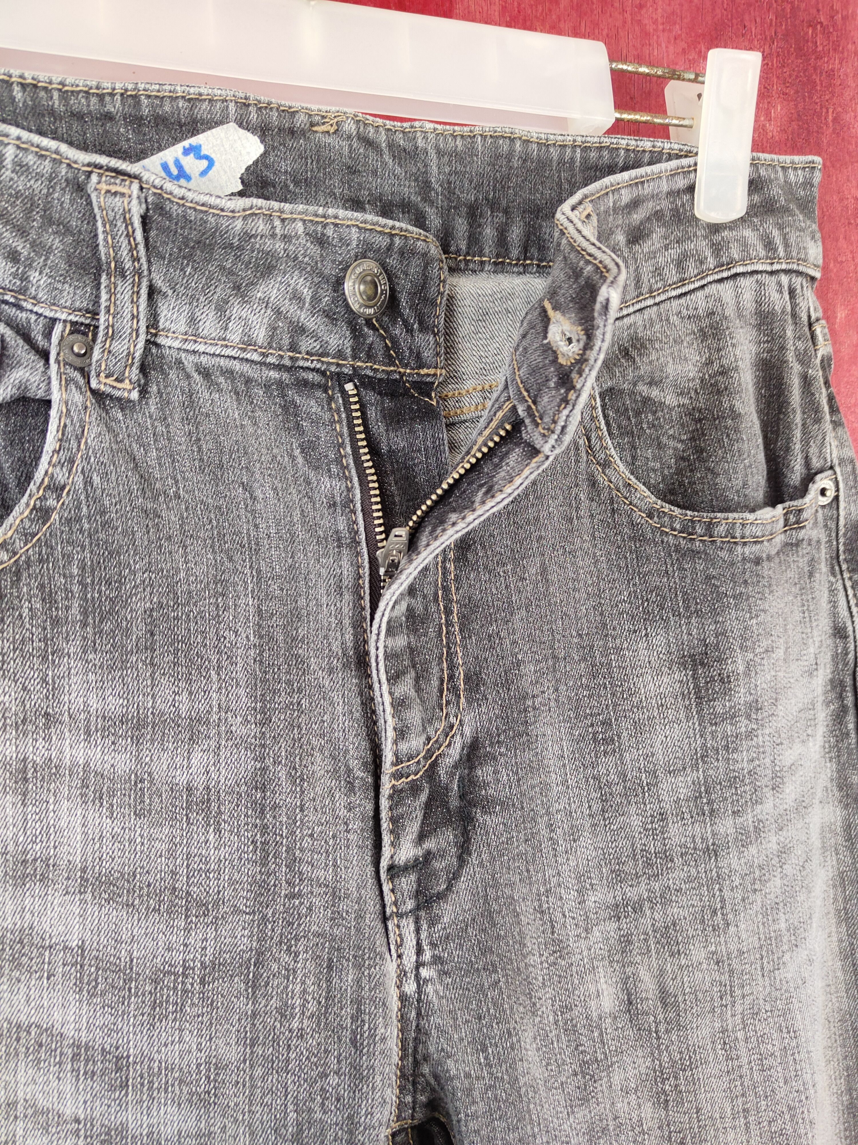 Japanese Brand × Vintage Japanese Brand Black Multi Pocket Tactical Pants Denim #5943 Size US 31 - 3 Thumbnail