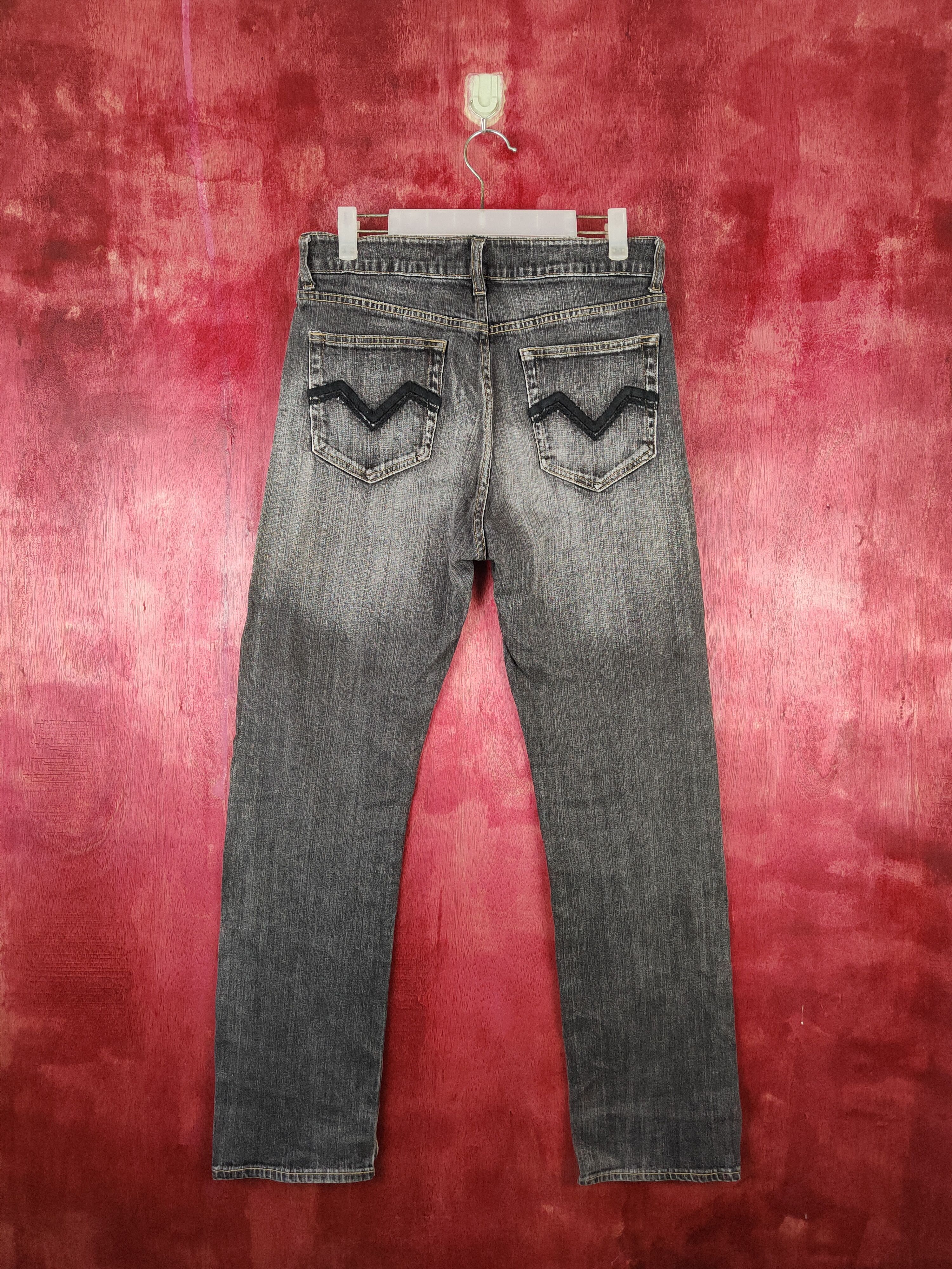 Japanese Brand × Vintage Japanese Brand Black Multi Pocket Tactical Pants Denim #5943 Size US 31 - 8 Thumbnail