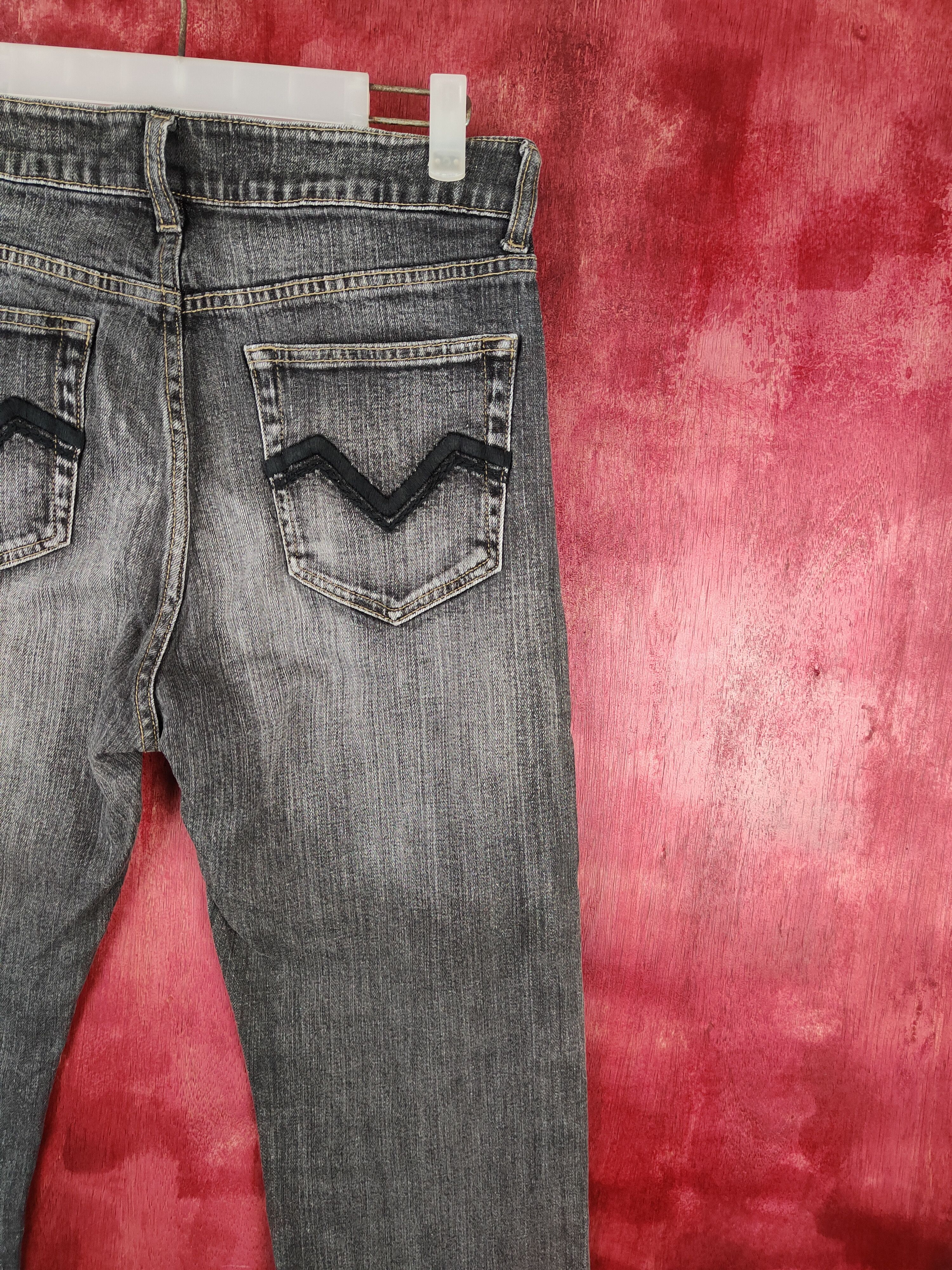 Japanese Brand × Vintage Japanese Brand Black Multi Pocket Tactical Pants Denim #5943 Size US 31 - 11 Thumbnail