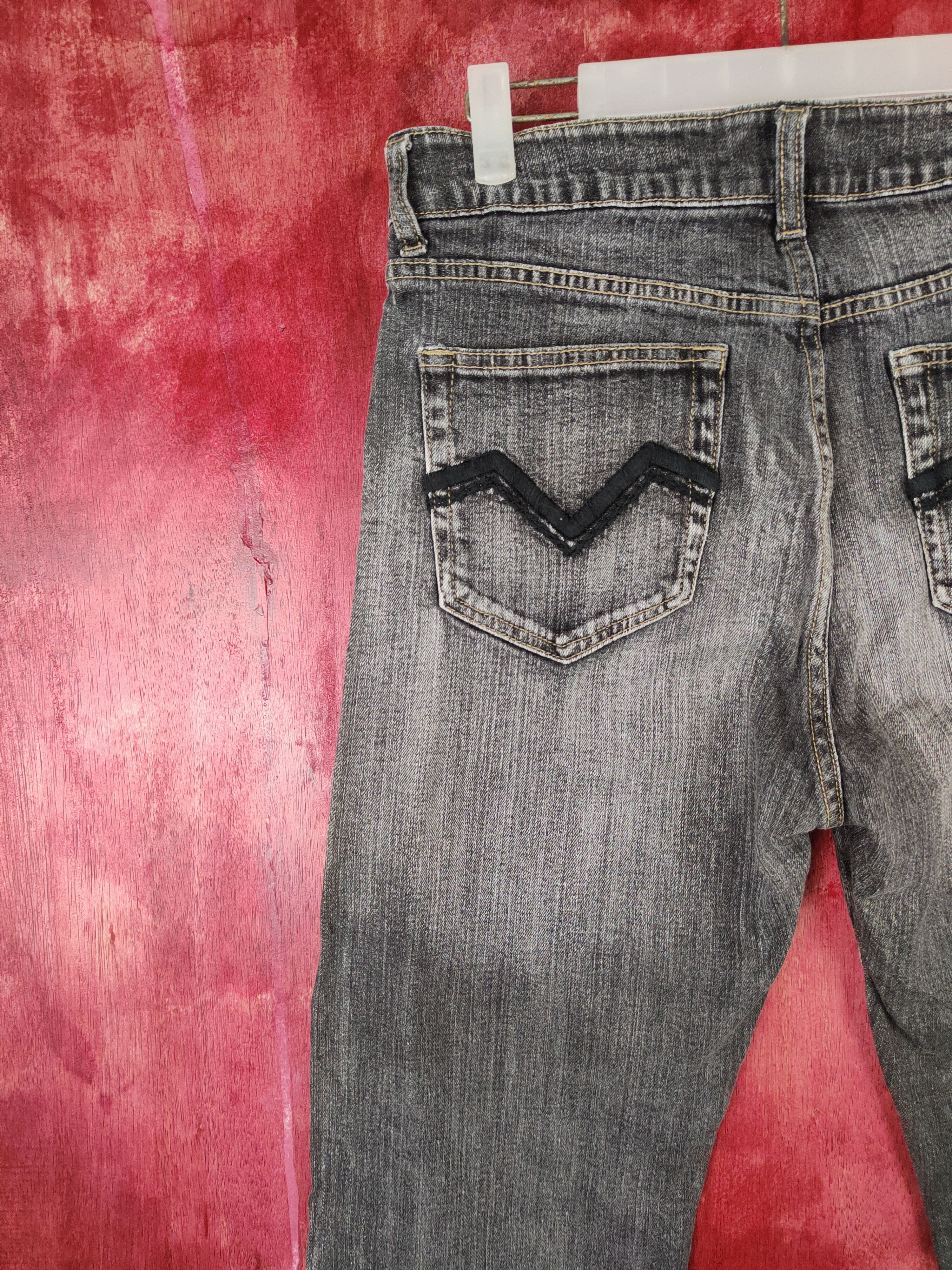 Japanese Brand × Vintage Japanese Brand Black Multi Pocket Tactical Pants Denim #5943 Size US 31 - 9 Thumbnail