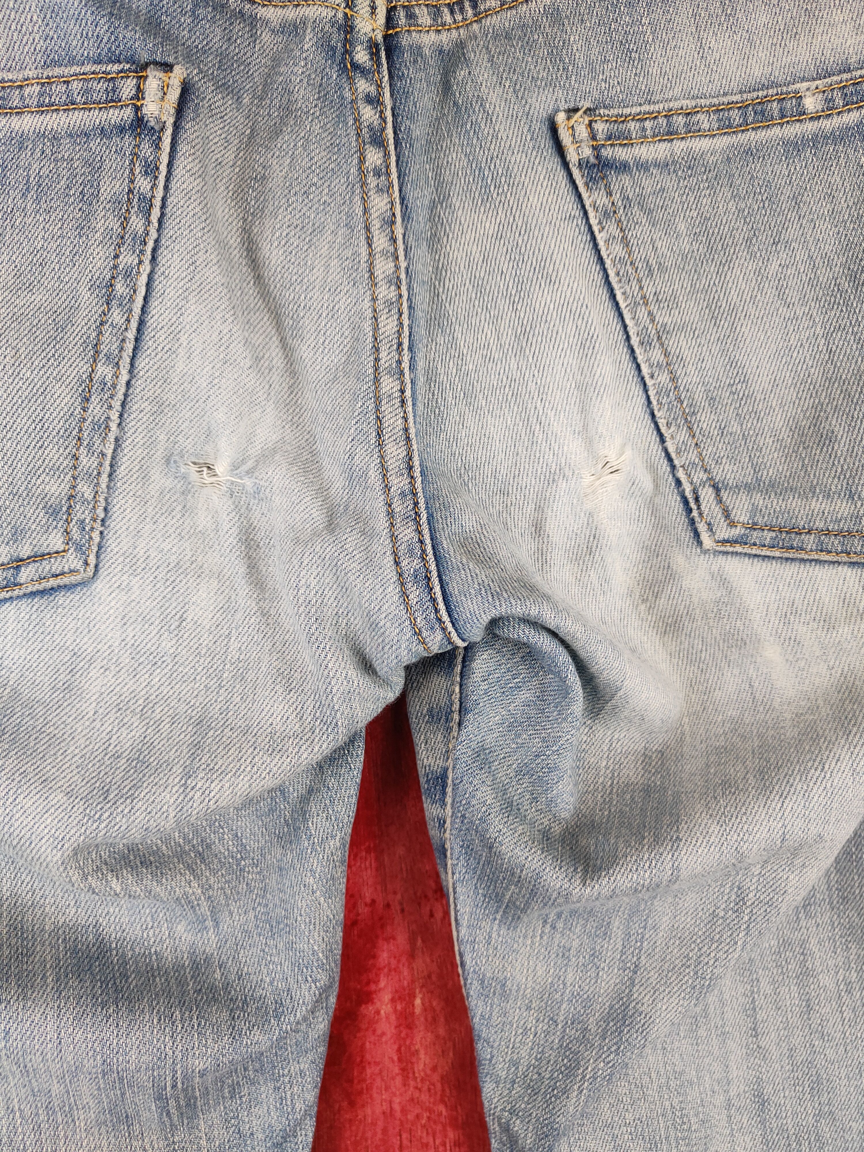 Japanese Brand Red Card Blue Soft Denim #5946 Size US 29 - 9 Thumbnail