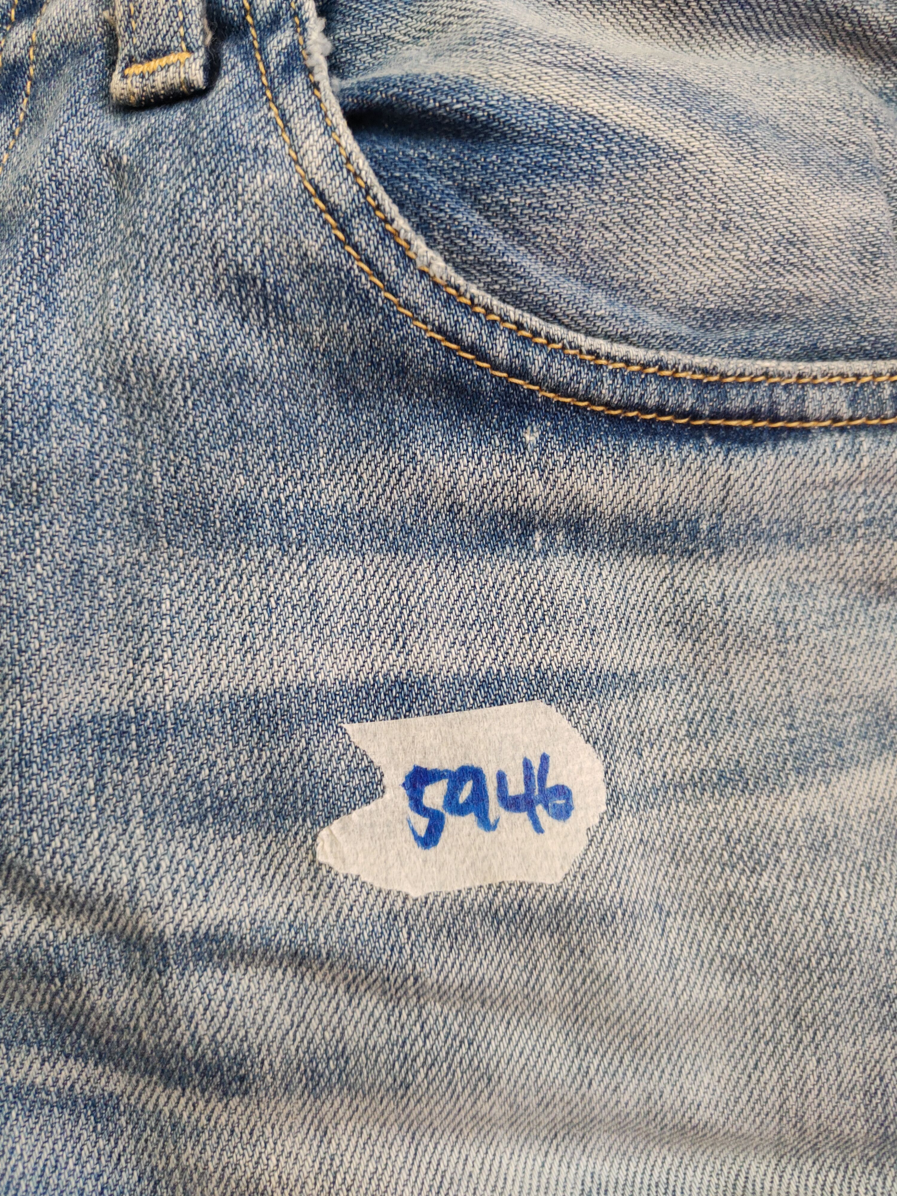 Japanese Brand Red Card Blue Soft Denim #5946 Size US 29 - 16 Thumbnail