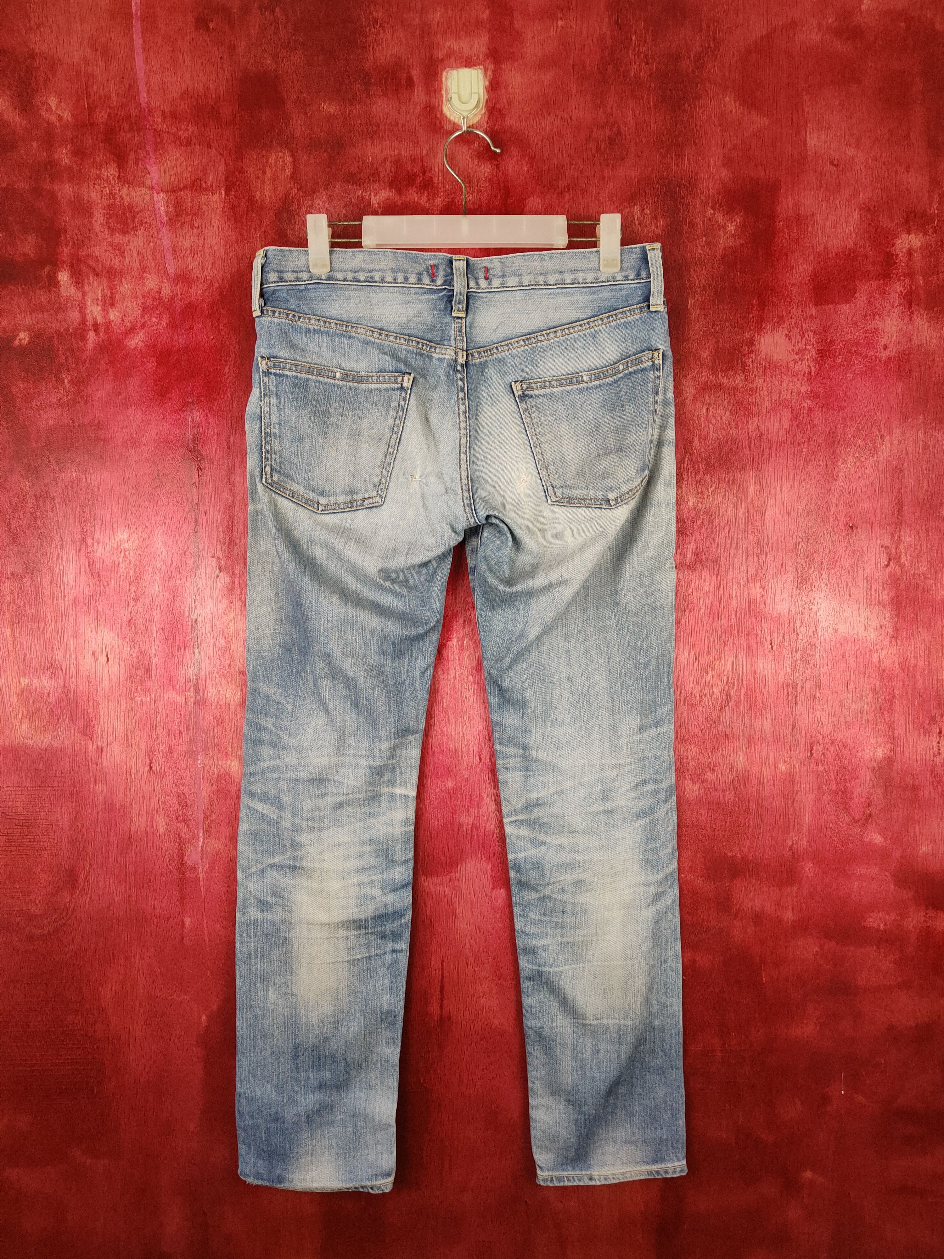 Japanese Brand Red Card Blue Soft Denim #5946 Size US 29 - 8 Thumbnail