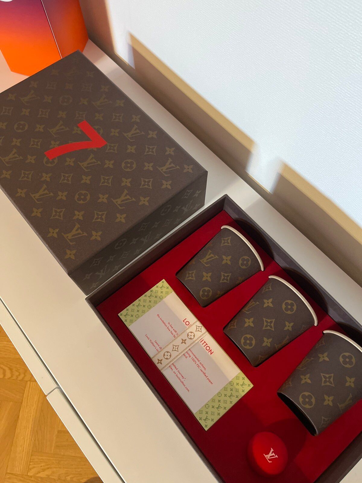 Louis Vuitton Virgil Abloh 2022 Invitation Shell Hide The Ball Beer Pong  Game
