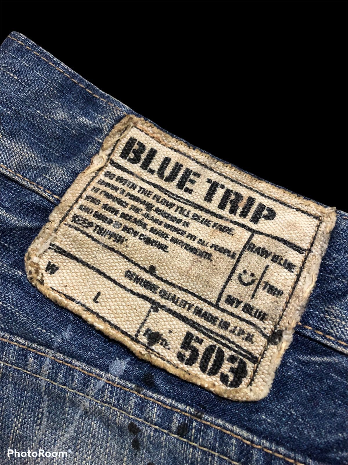 Edwin FLARE BOOTCUT EDWIN SPLATTER DISTRESSED DENIM Size US 32 / EU 48 - 5 Thumbnail