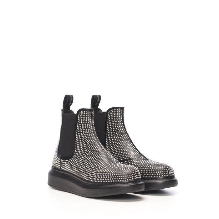 alexander mcqueen hybrid chelsea boots womens