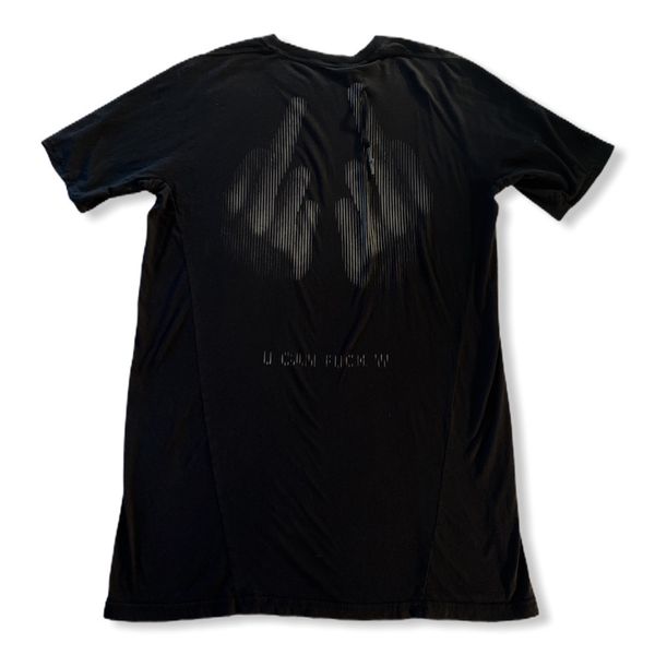 11 By Boris Bidjan Saberi LAST DROP!11byBBS Middle Finger Shirt