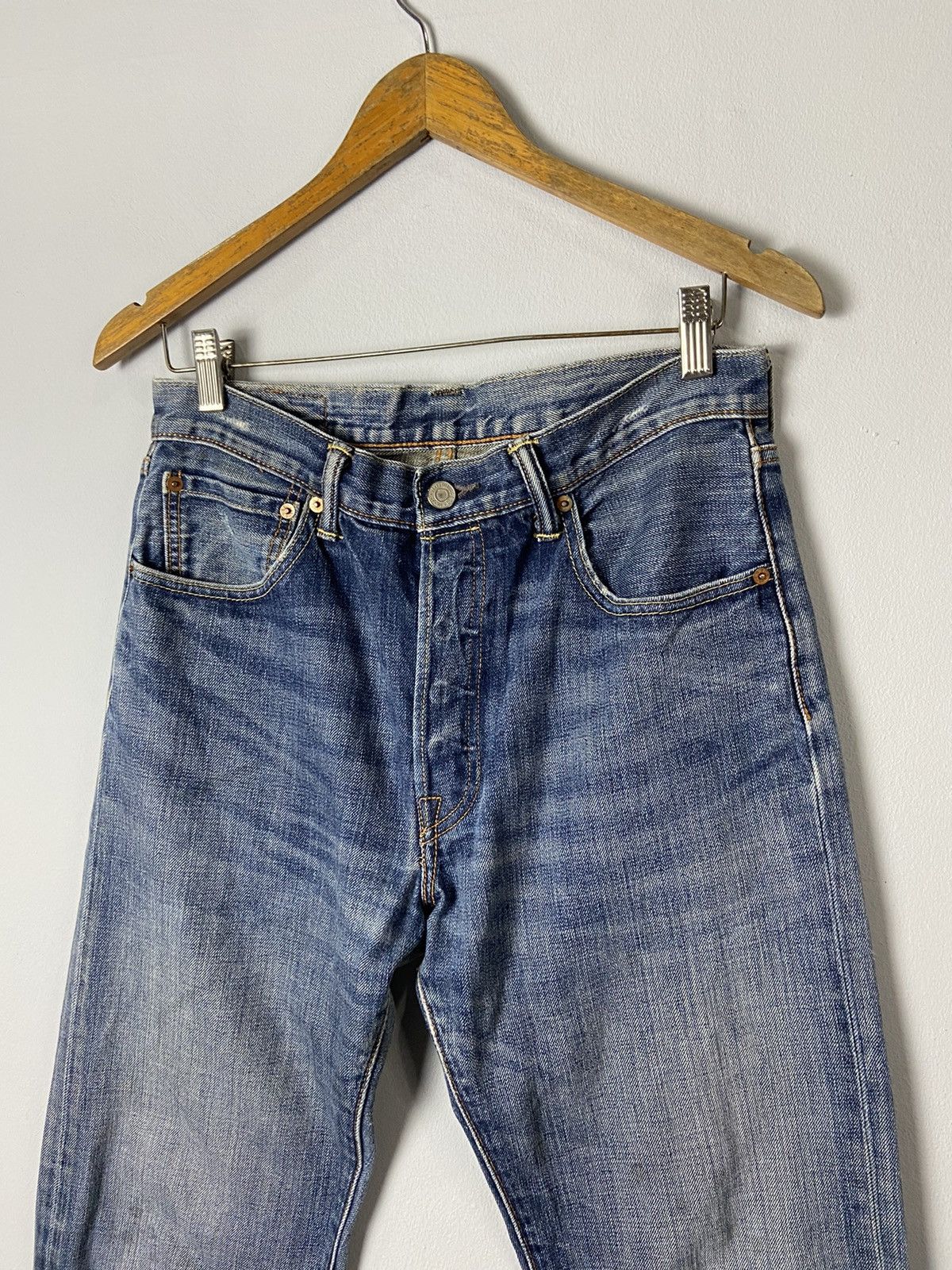Levi's × Levi's Vintage Clothing × Other Levis 501 Denim Lightwash Jeans Levis Strauss Jeans Size US 31 - 9 Thumbnail