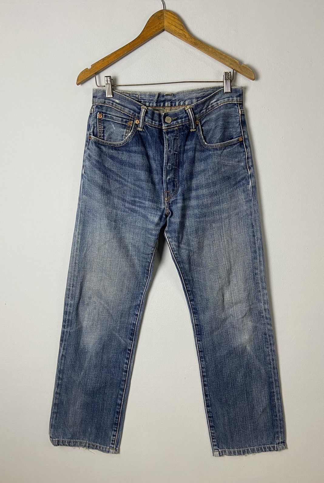 Levi's × Levi's Vintage Clothing × Other Levis 501 Denim Lightwash Jeans Levis Strauss Jeans Size US 31 - 8 Thumbnail