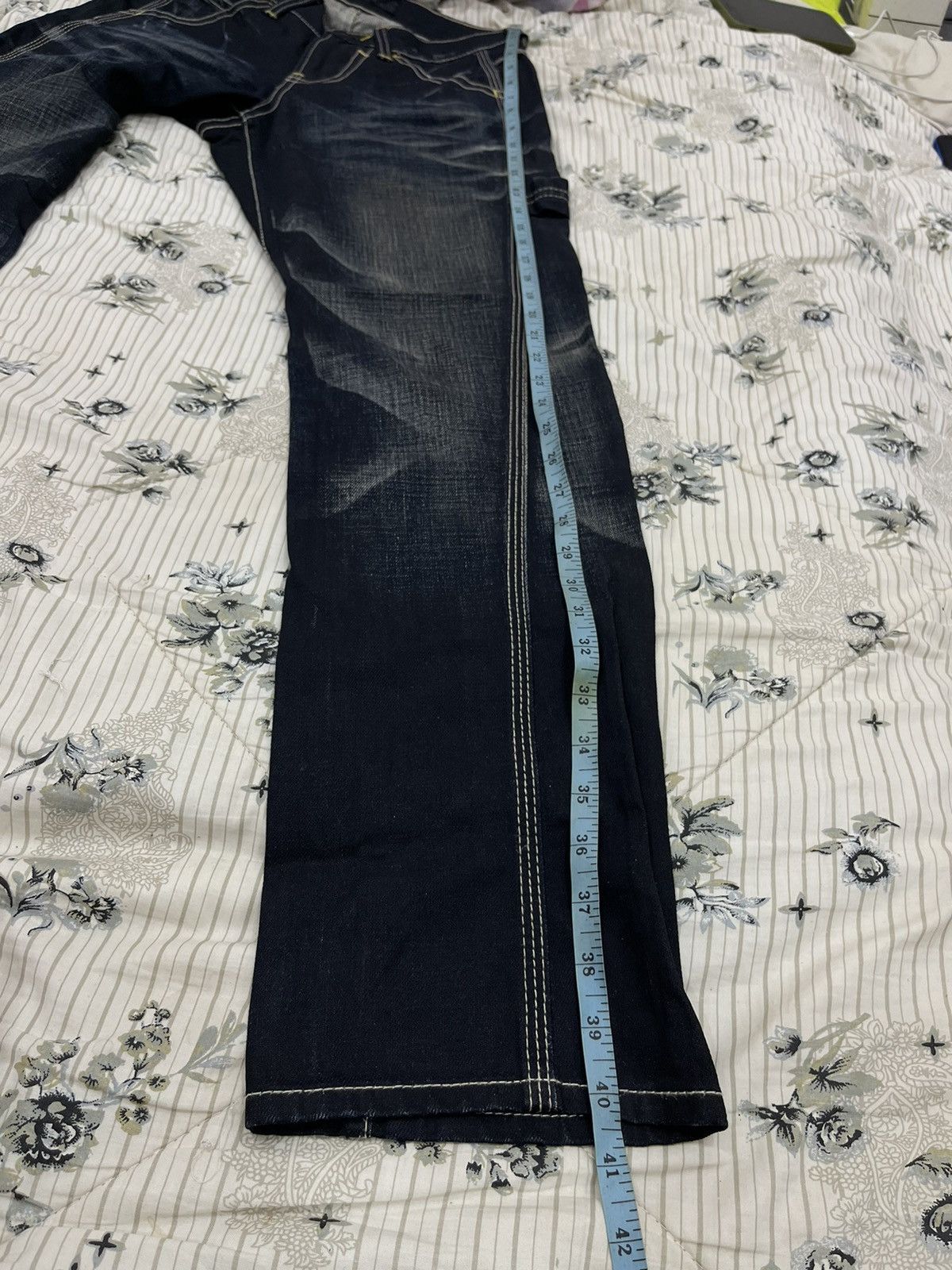 Hypebeast L. BACK NUMBER ARCHIVE DENIM Size US 28 / EU 44 - 15 Thumbnail