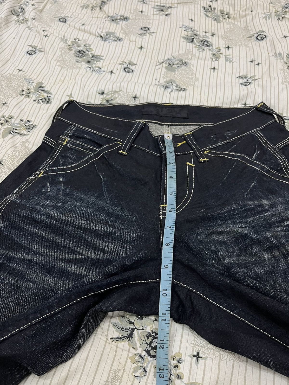 Hypebeast L. BACK NUMBER ARCHIVE DENIM Size US 28 / EU 44 - 10 Thumbnail