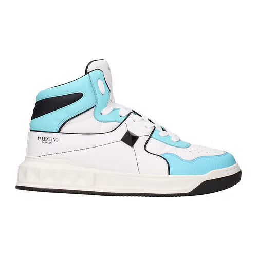 Sneakers in White & Water