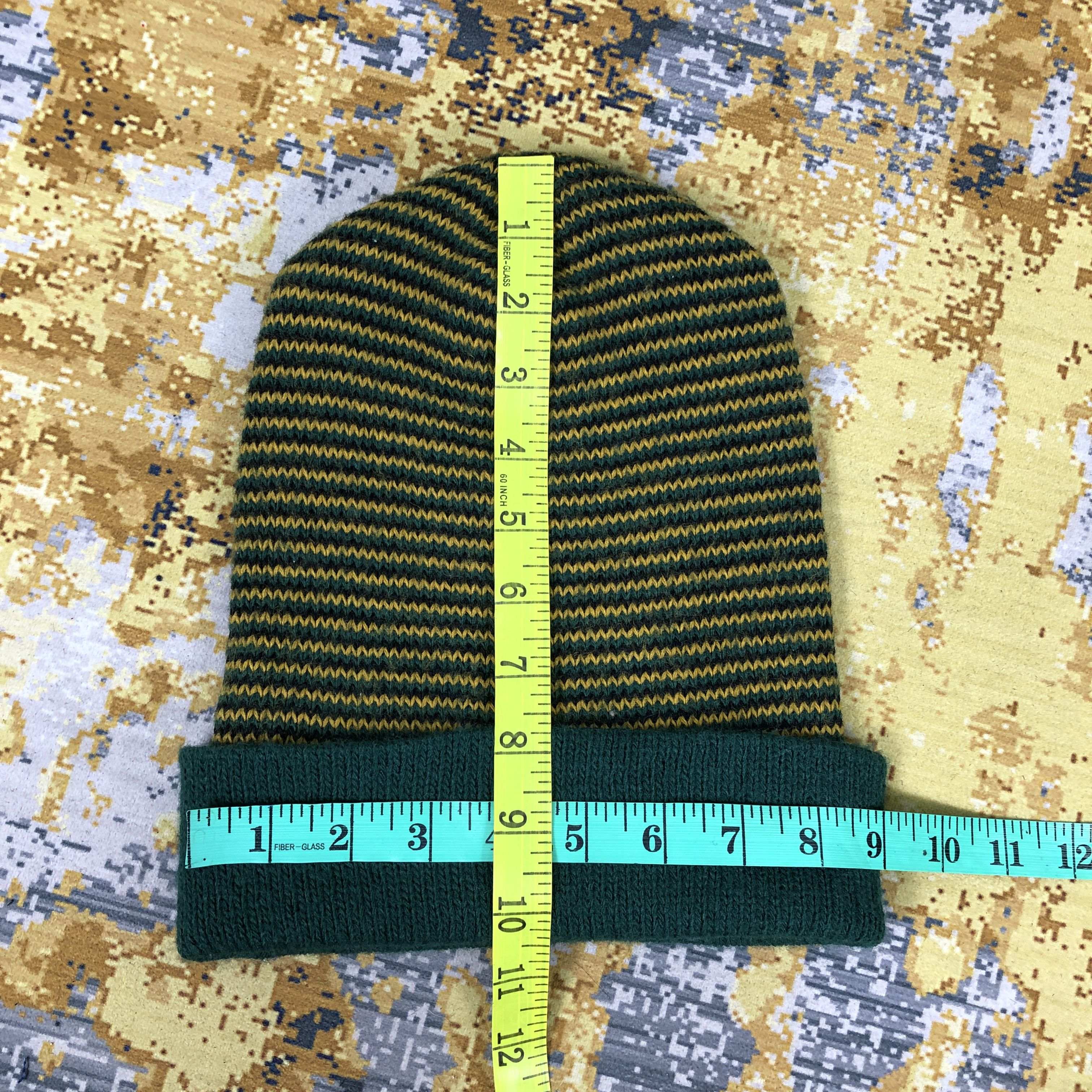 Vintage Vintage Unknown Stripe Beanie Hat B1995 Size ONE SIZE - 5 Thumbnail