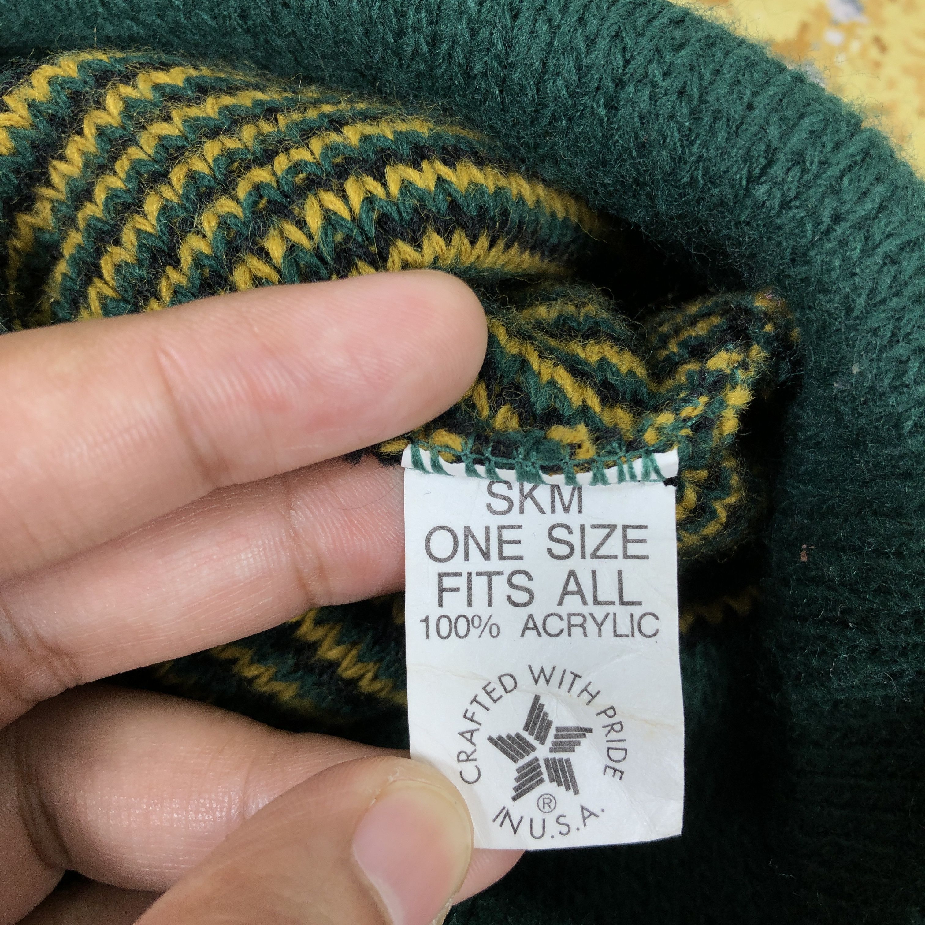 Vintage Vintage Unknown Stripe Beanie Hat B1995 Size ONE SIZE - 6 Thumbnail
