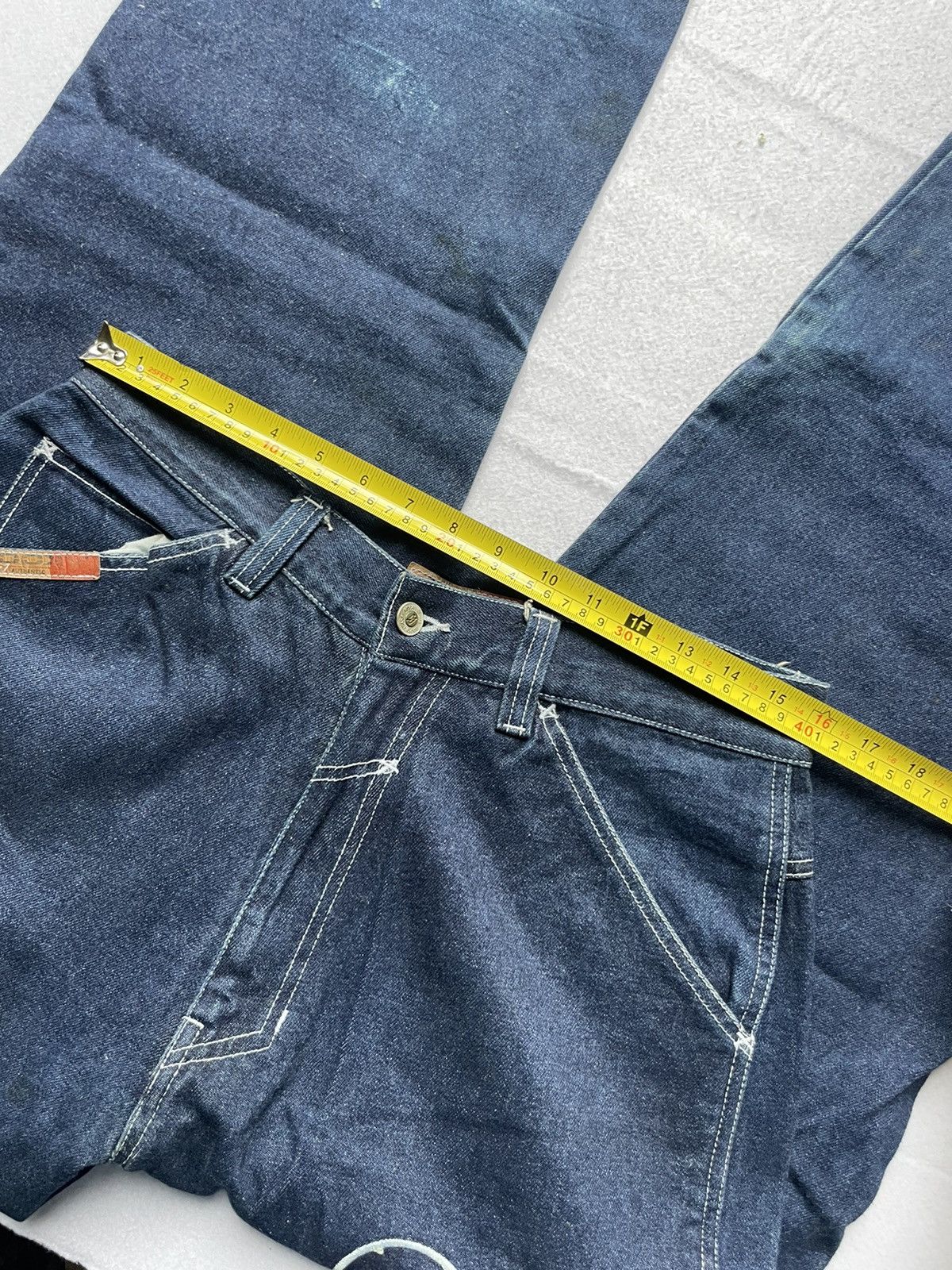 Fubu Vintage Platinum Embroidered Baggy Y2K Jeans 32x34 Size US 32 / EU 48 - 13 Thumbnail