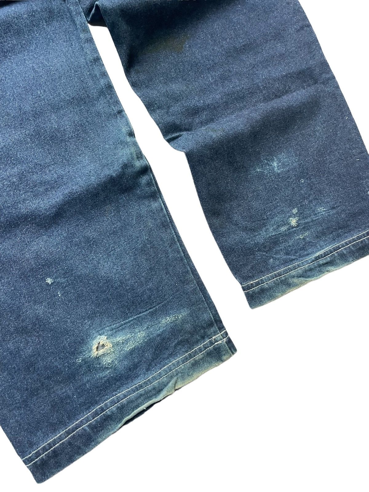 Fubu Vintage Platinum Embroidered Baggy Y2K Jeans 32x34 Size US 32 / EU 48 - 11 Thumbnail