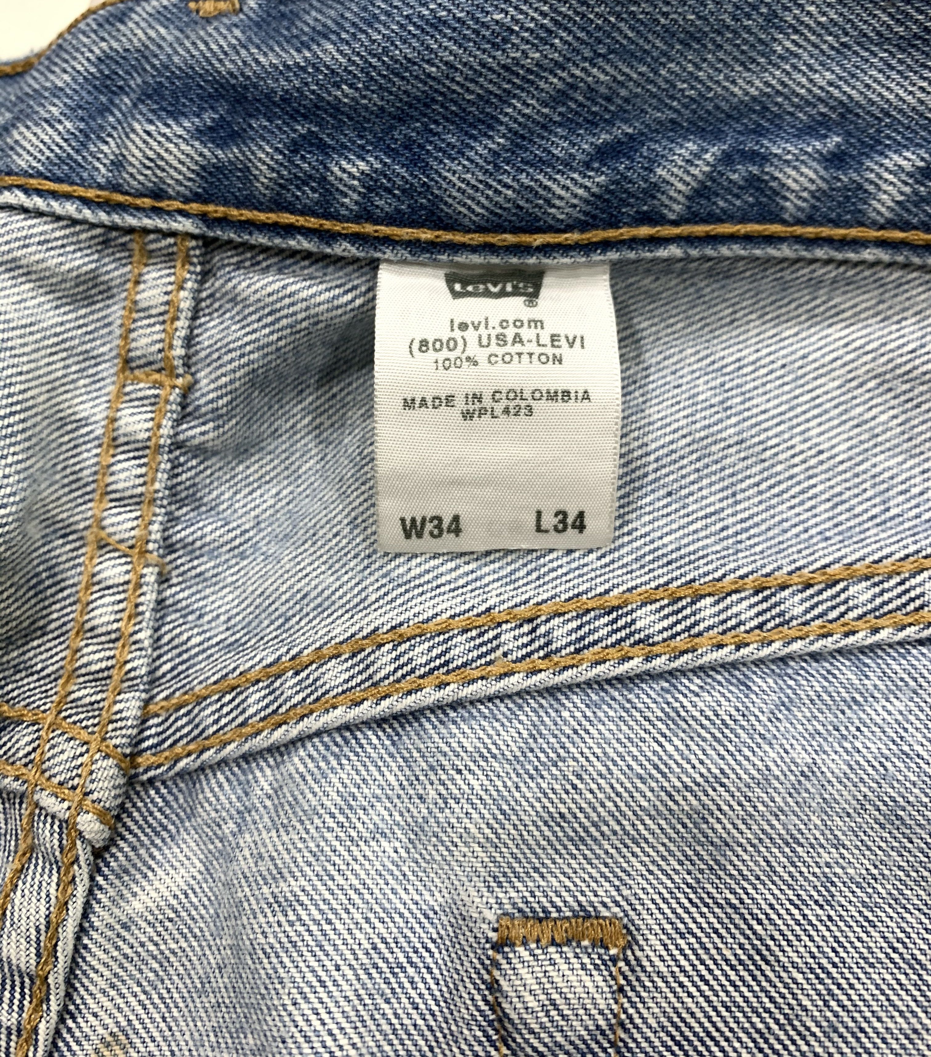 Levi's Levis 501XX vintage distressed jeans Size US 33 - 11 Thumbnail