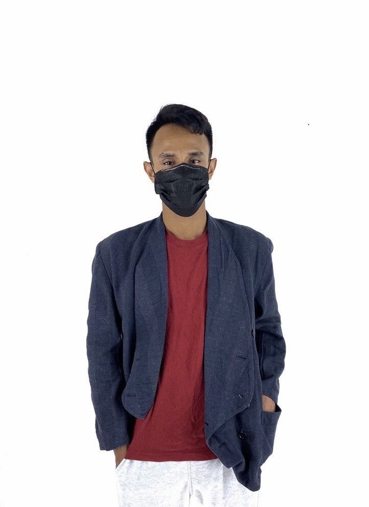 Yohji Yamamoto RARE!!Ys For Men indigo stiching stripe nice design Size US M / EU 48-50 / 2 - 1 Thumbnail